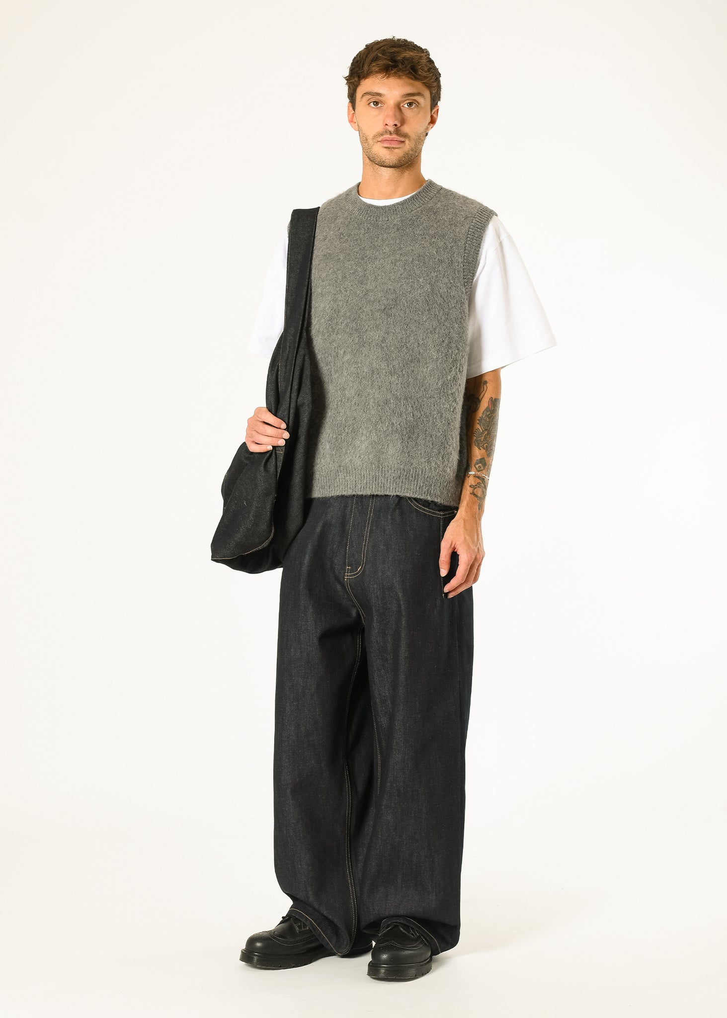 Alpaca Knit Vest