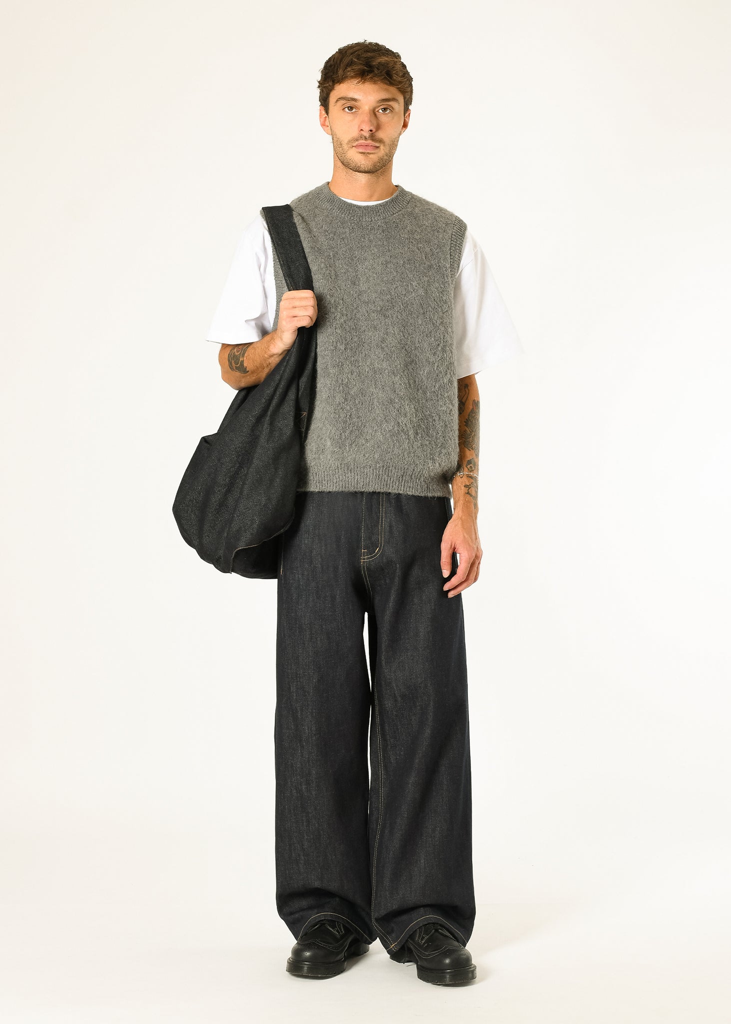Alpaca Knit Vest