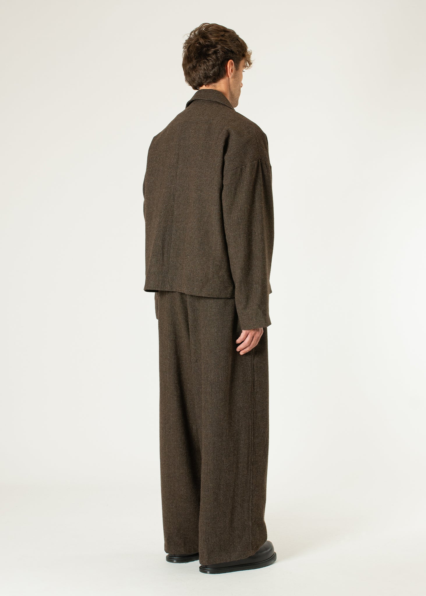 Cropped Suit Jacket