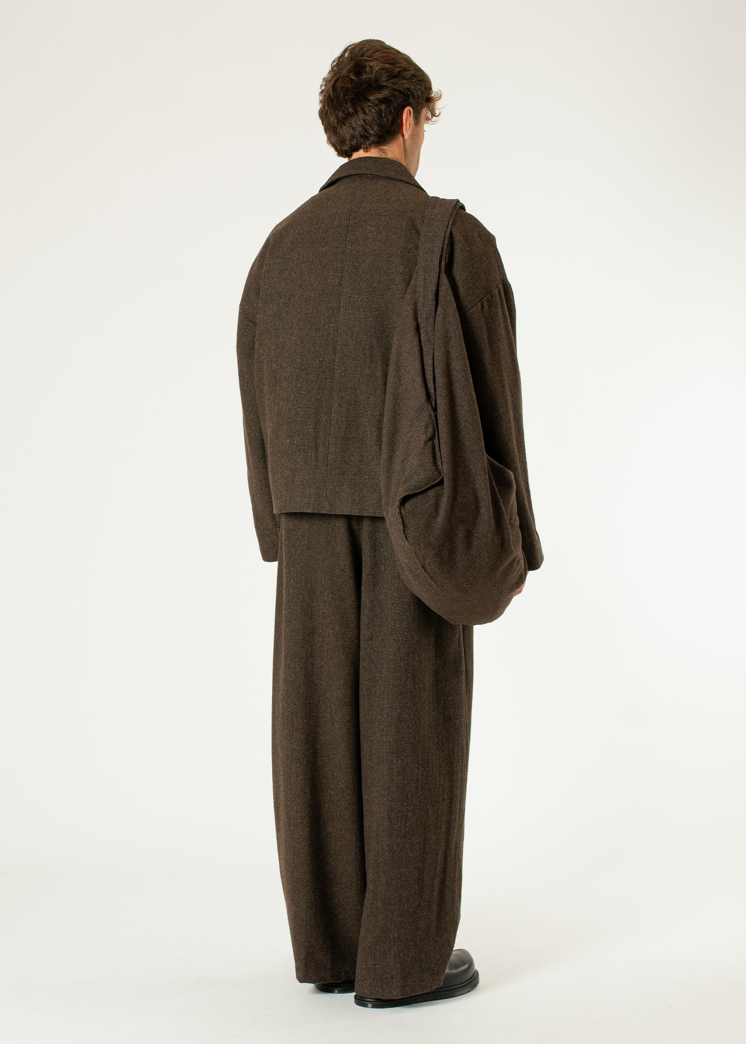 Pintuck Balloon Trousers