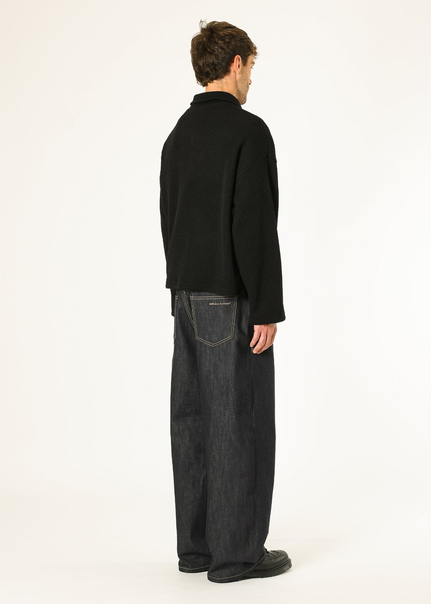 Double-zip Pocket Sweater