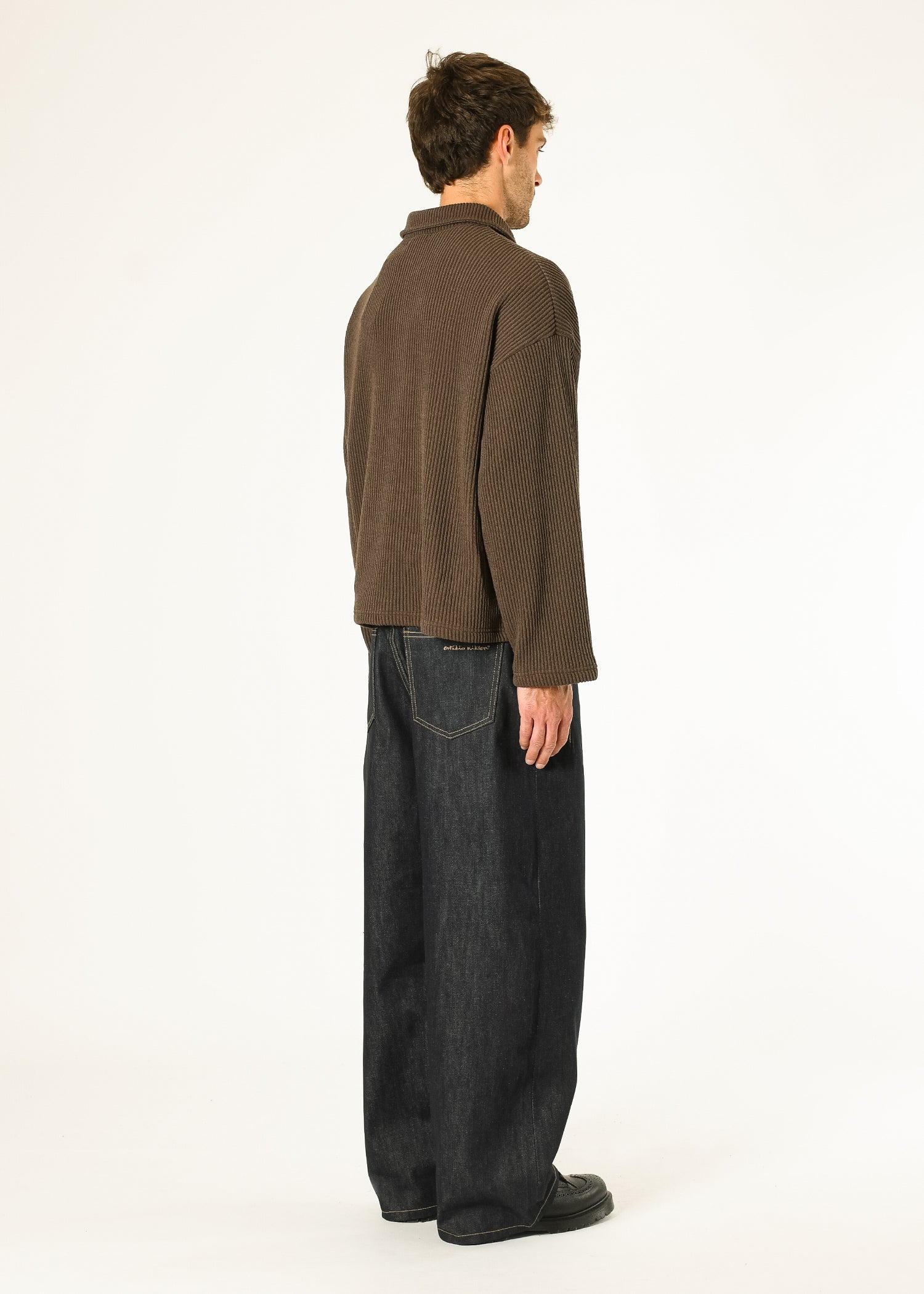 Double-zip Pocket Sweater – Estudio Niksen