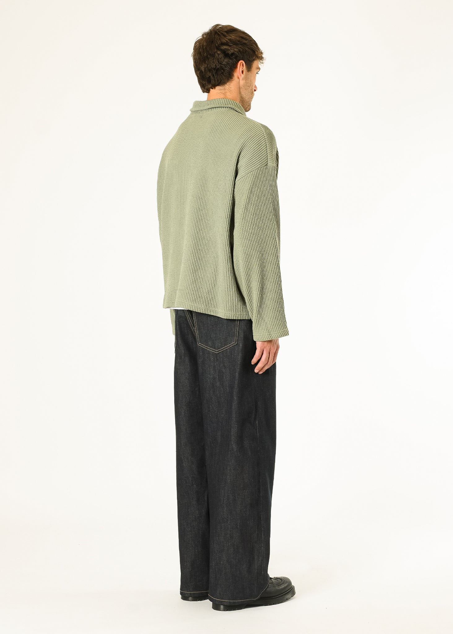 Double-zip Pocket Sweater