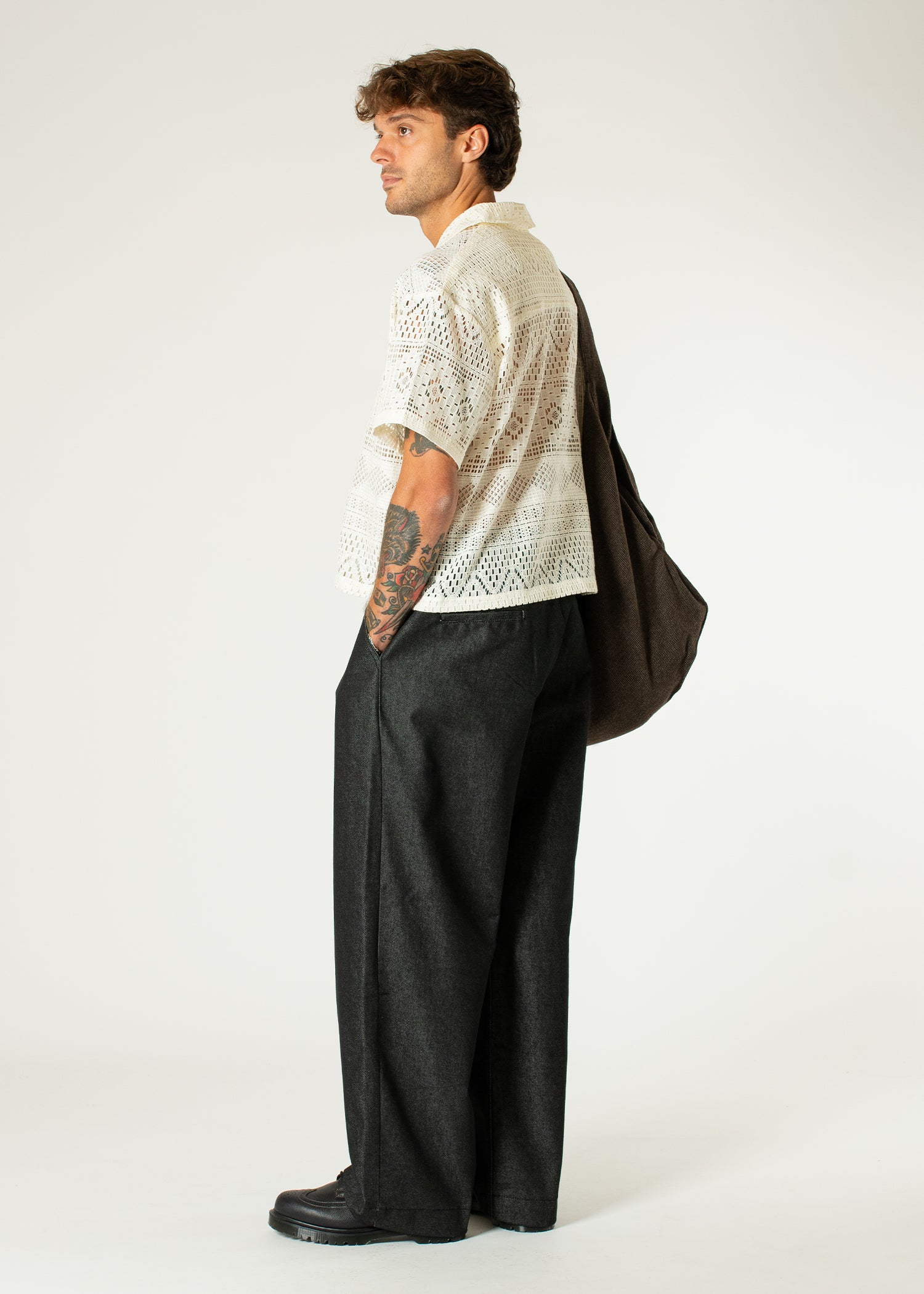 Pintuck Wide Jeans – Estudio Niksen