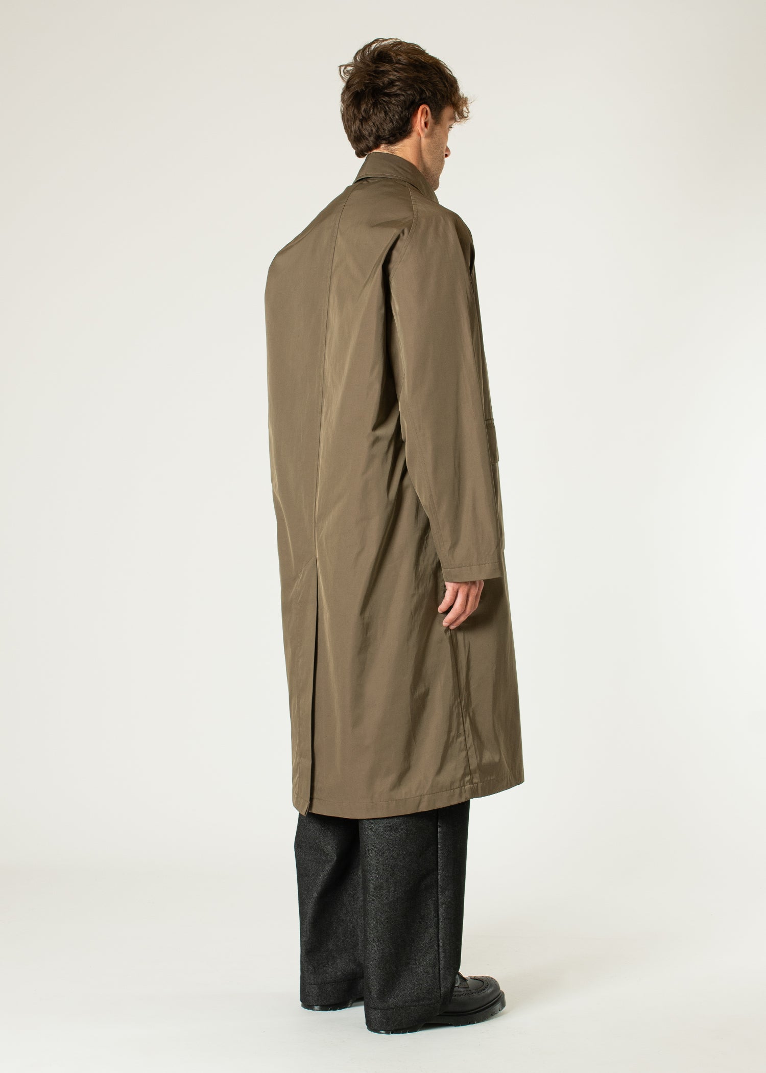 ジャケット・アウター Cotton Twill Big TrenchCargo Pocket Coat Cotton Twill Big TrenchCargo Pocket Coat