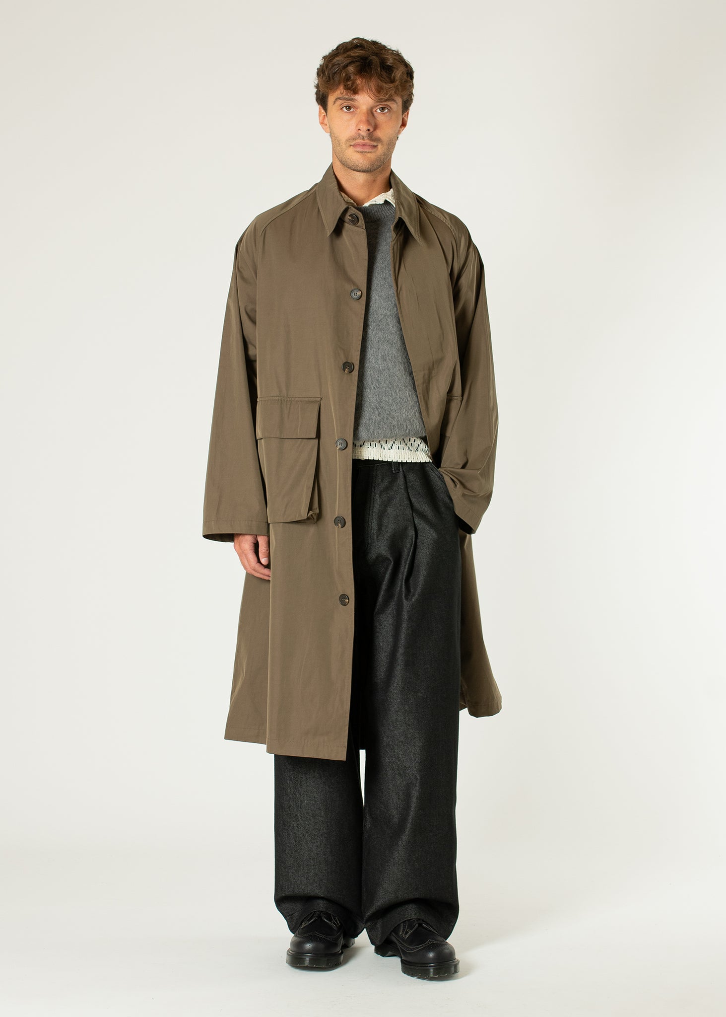 Manteau à poches Mac