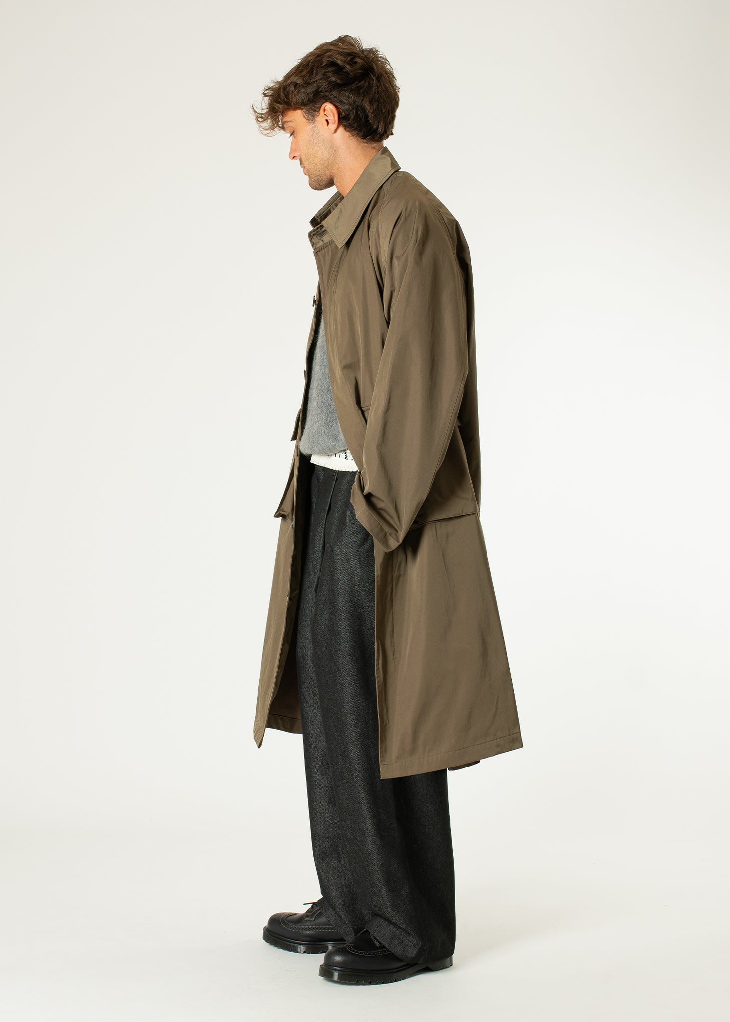 Manteau à poches Mac