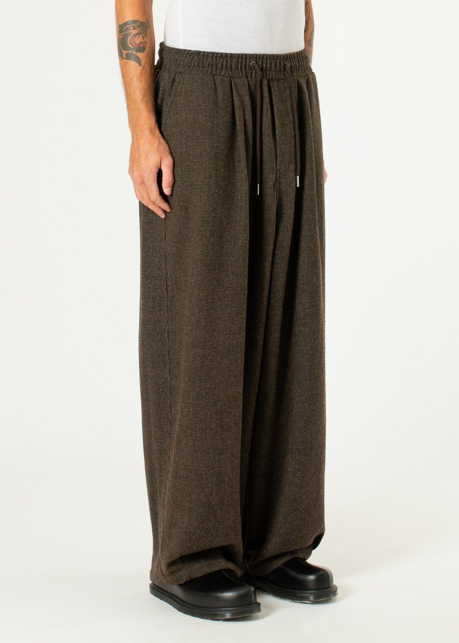 Pintuck Balloon Trousers