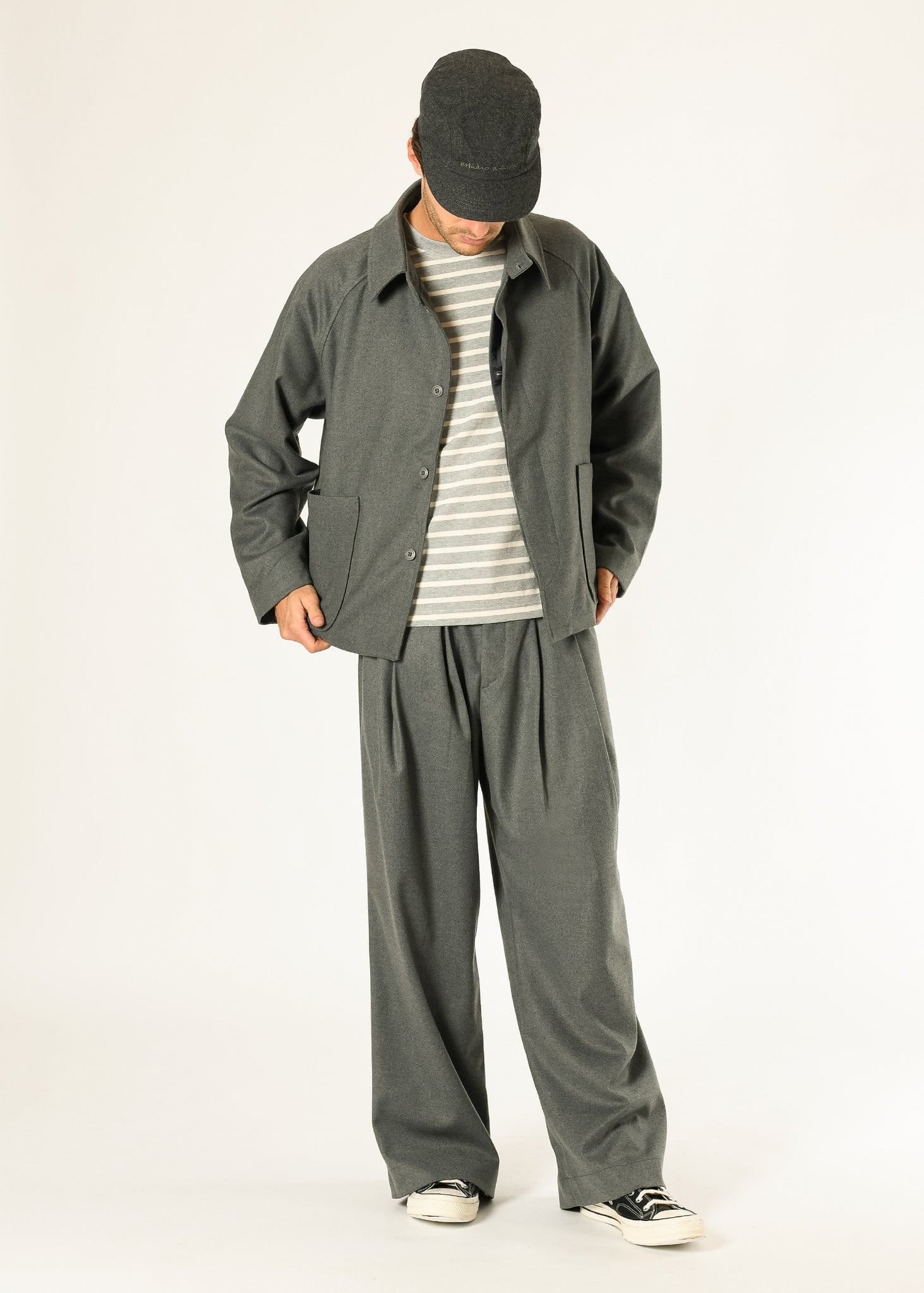 Veste à poche raglan