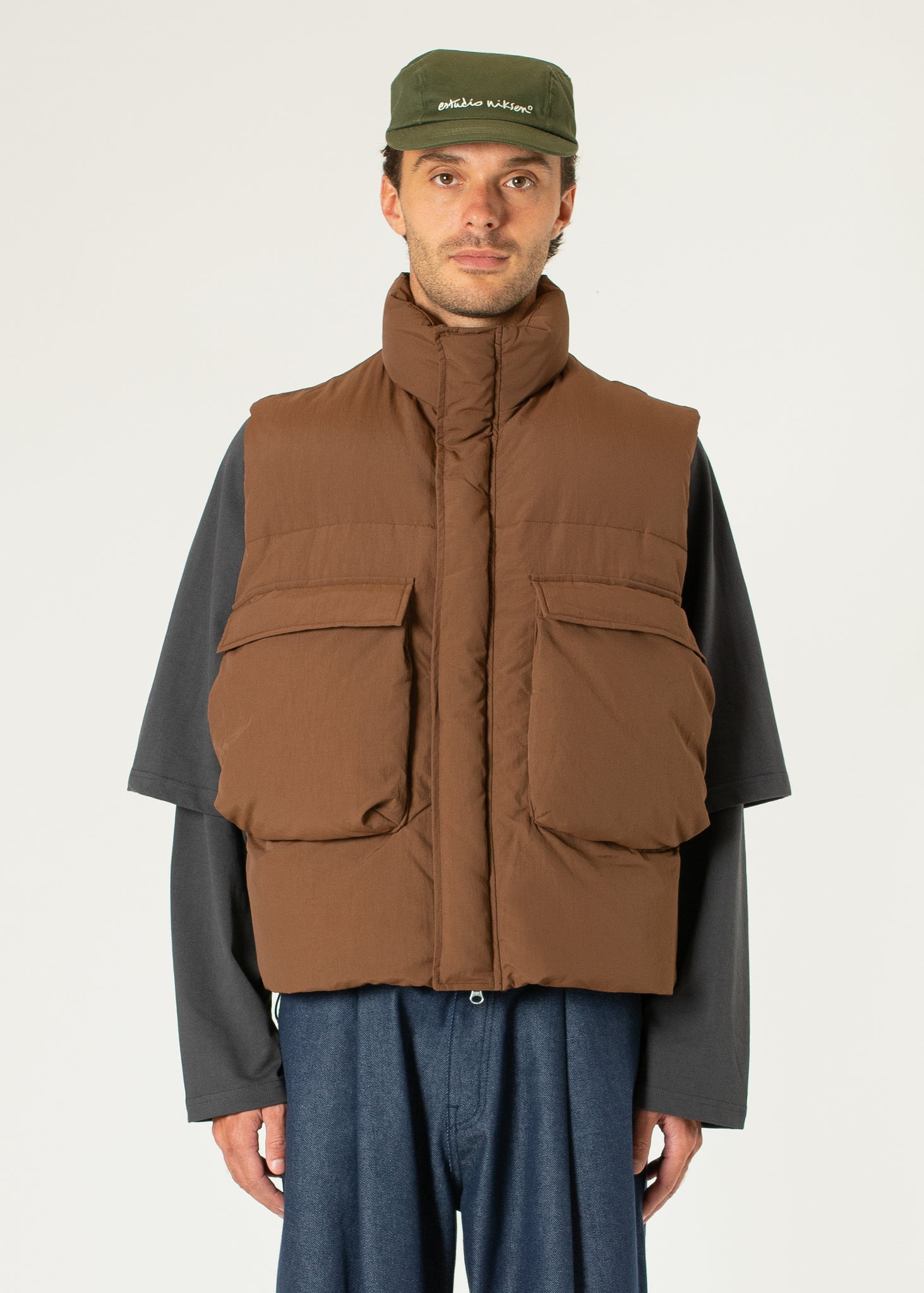 Gilet matelassé en duvet