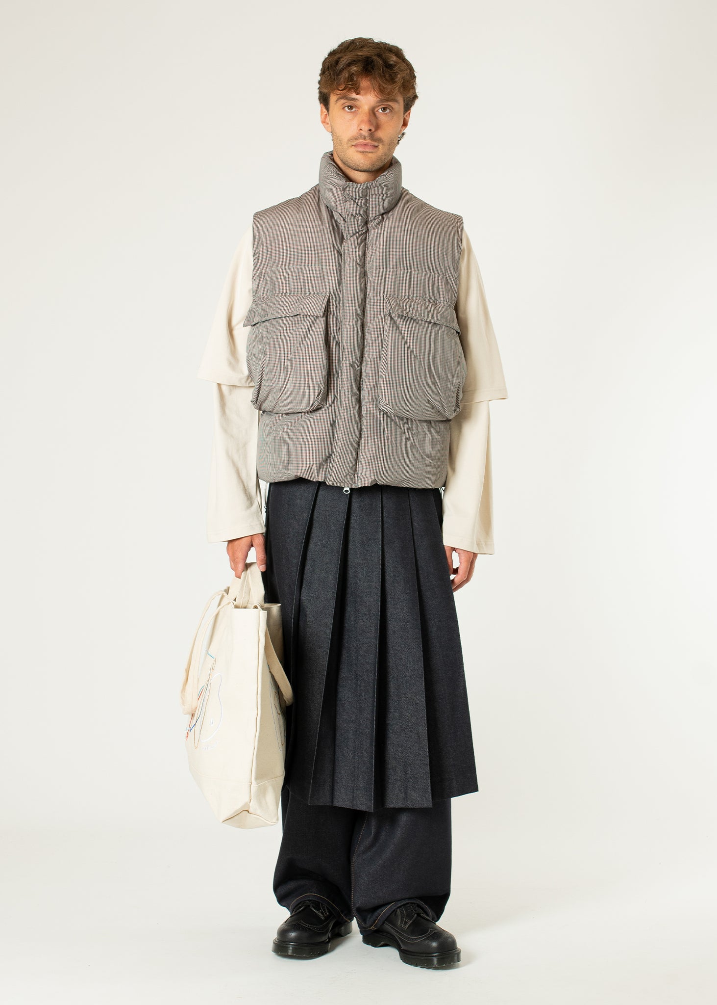 Gilet matelassé en duvet