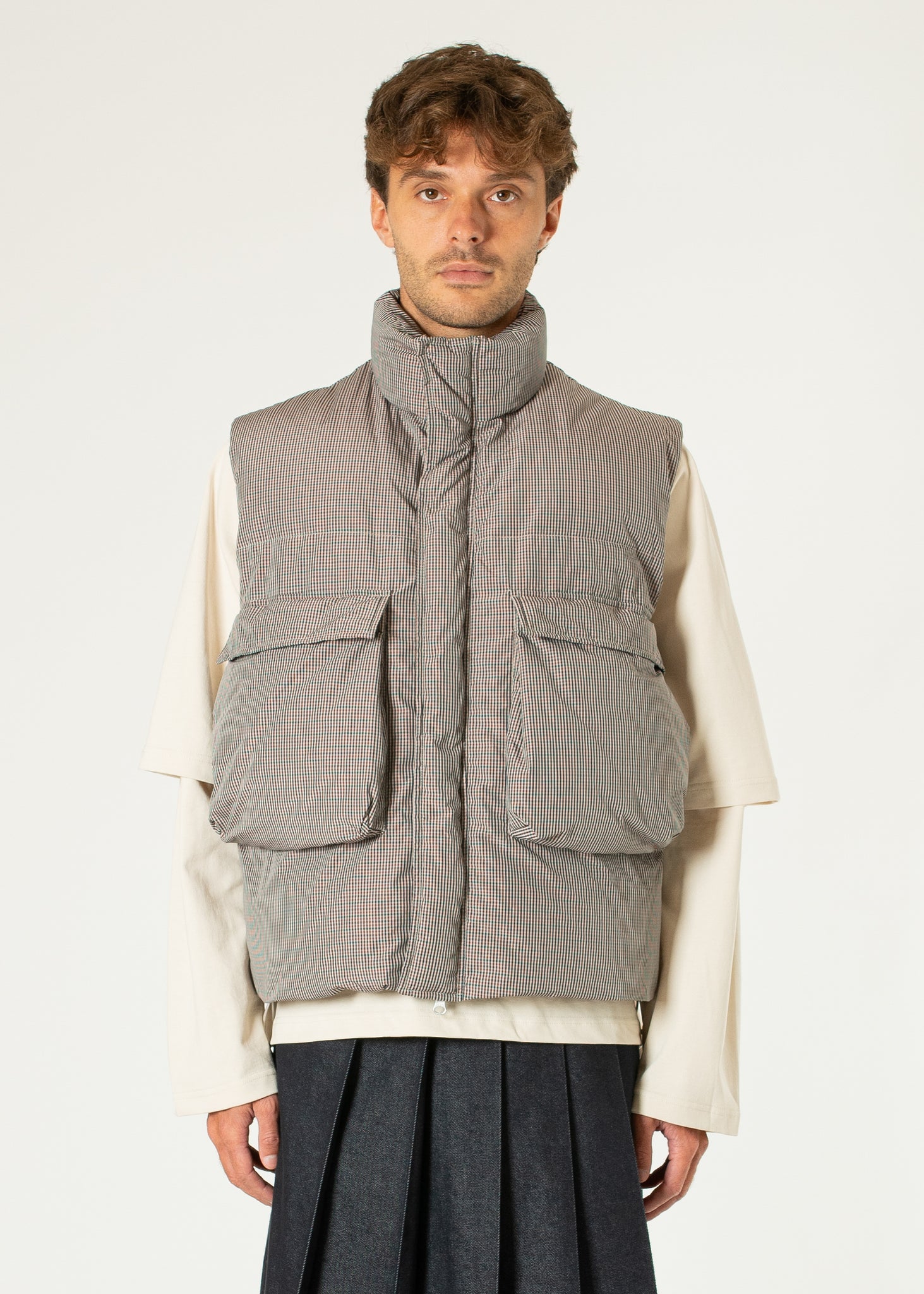 Gilet matelassé en duvet