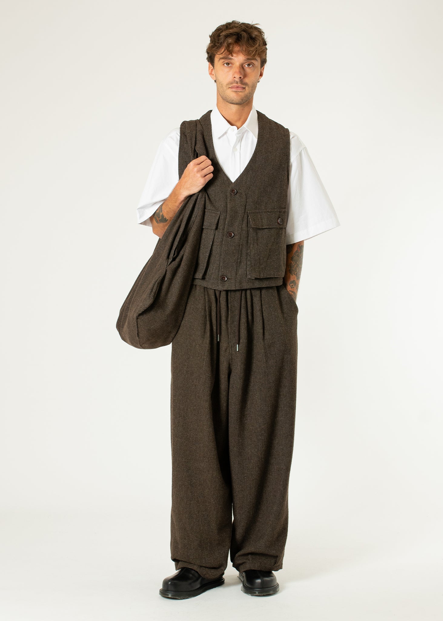 Wool Pocket Vest