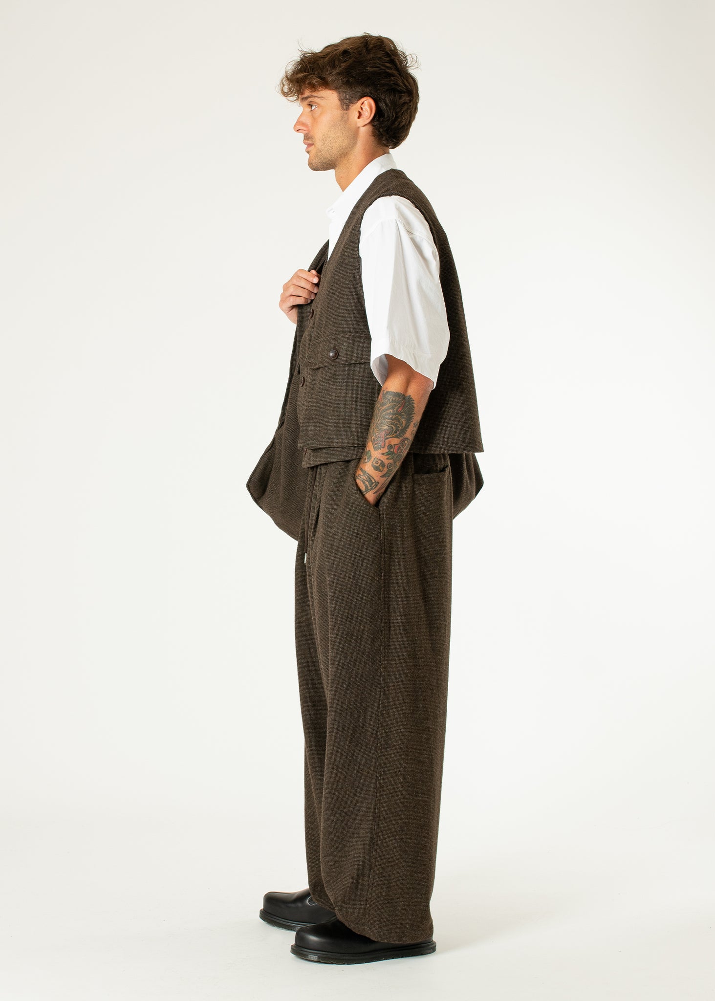 Wool Pocket Vest