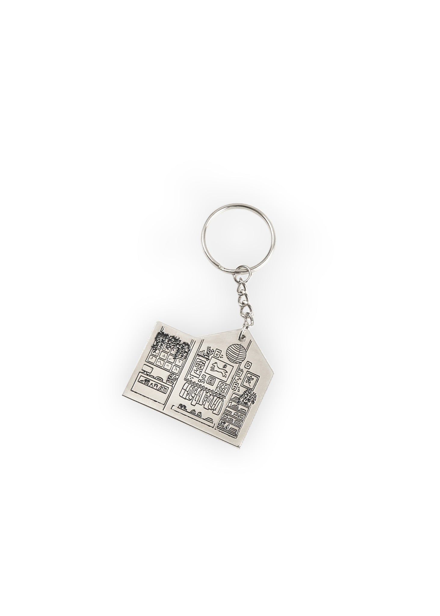 Niksen House Keychain