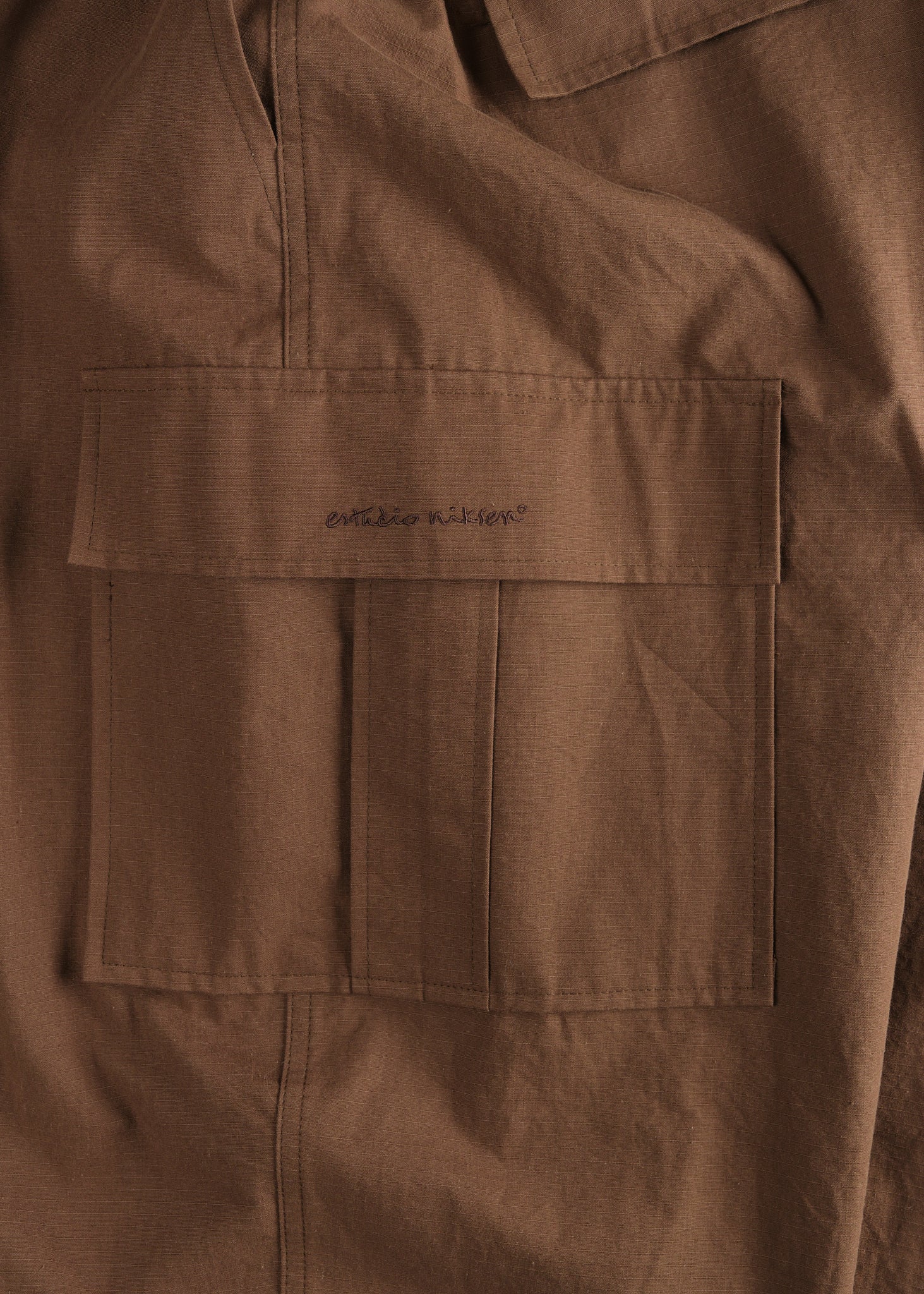 Ripstop Cargo Wide Pants