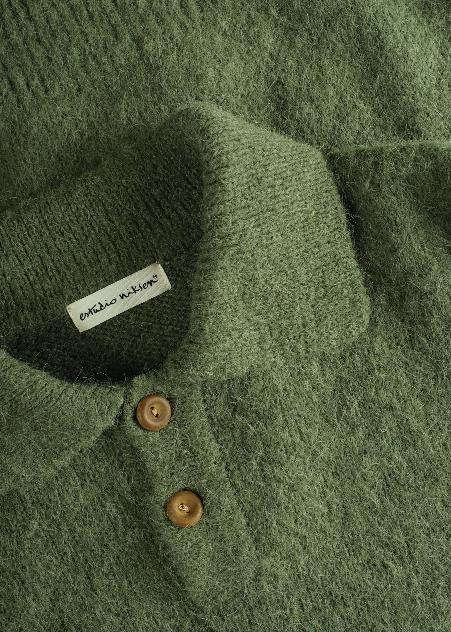 Alpaca Polo Sweater – Estudio Niksen