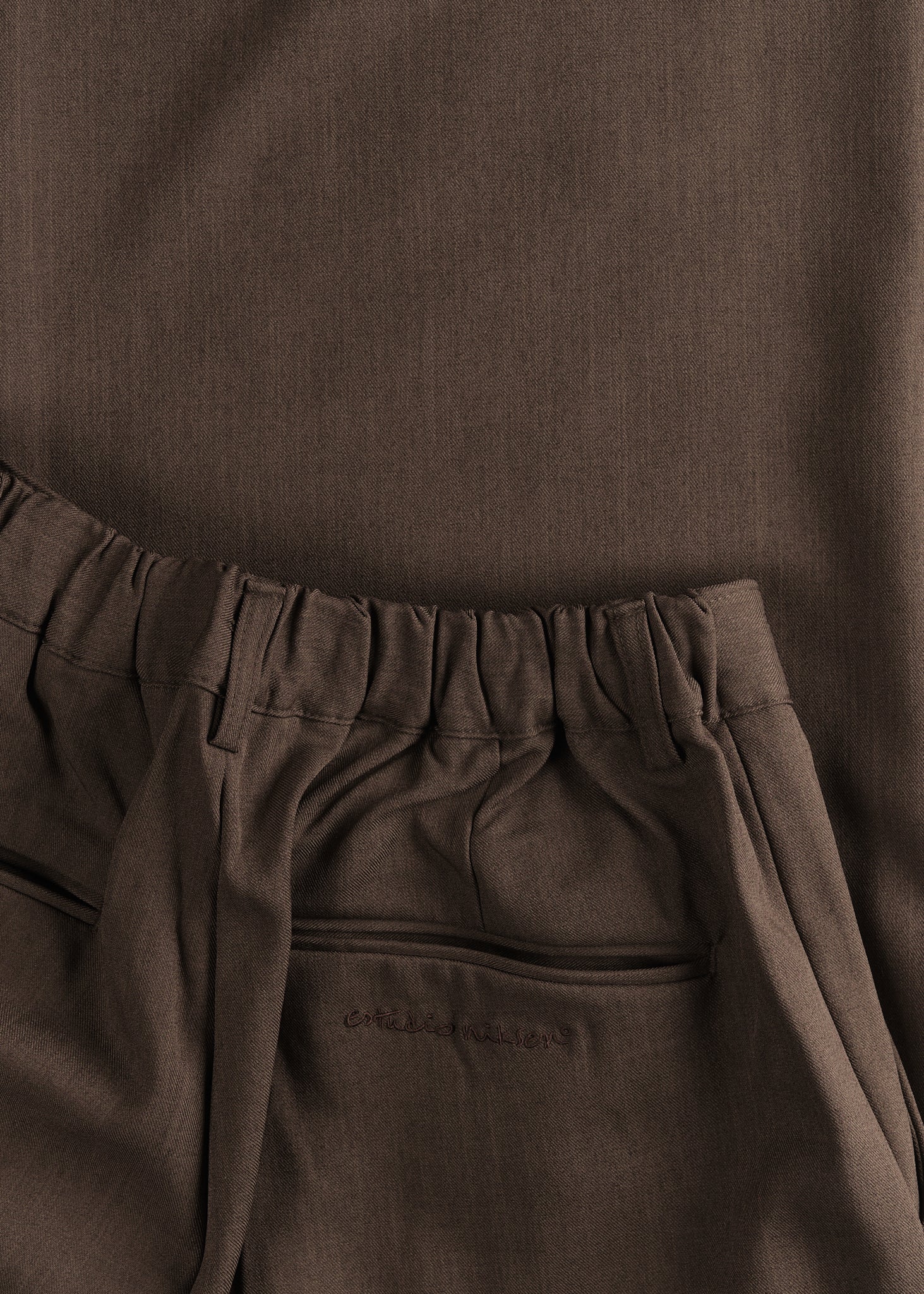 Pintuck Maxi Trousers