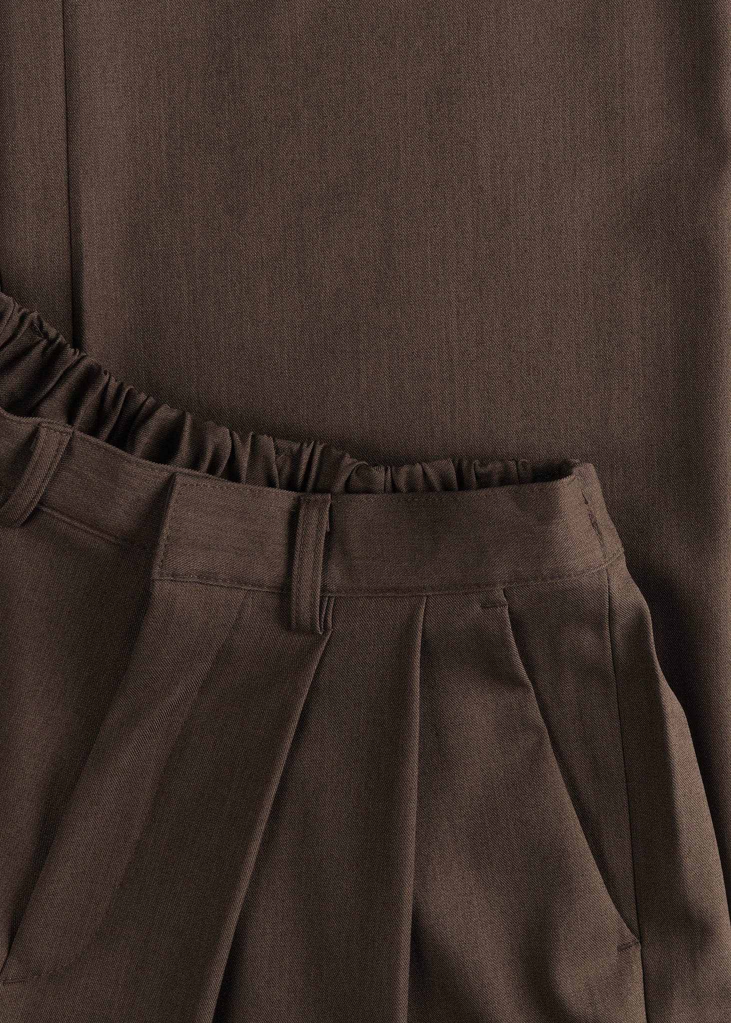 Pintuck Maxi Trousers