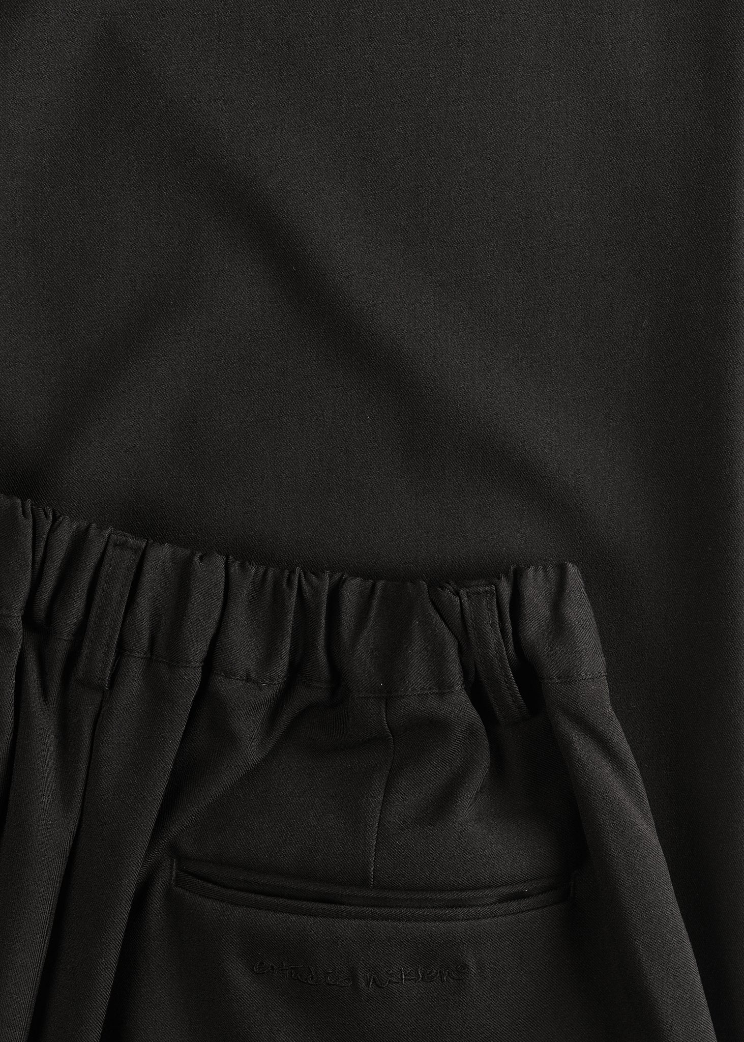 Pintuck Maxi Trousers