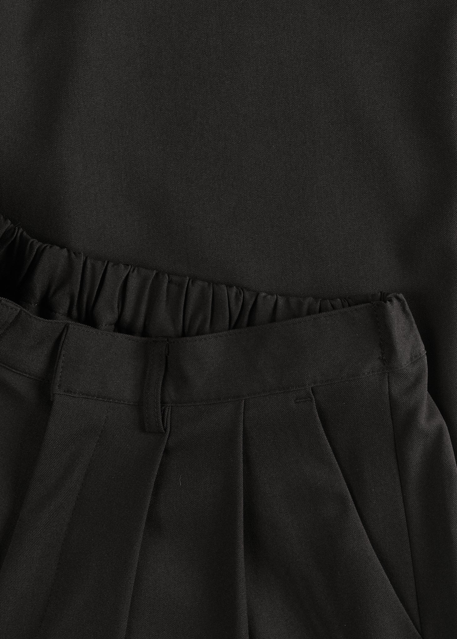 Pintuck Maxi Trousers