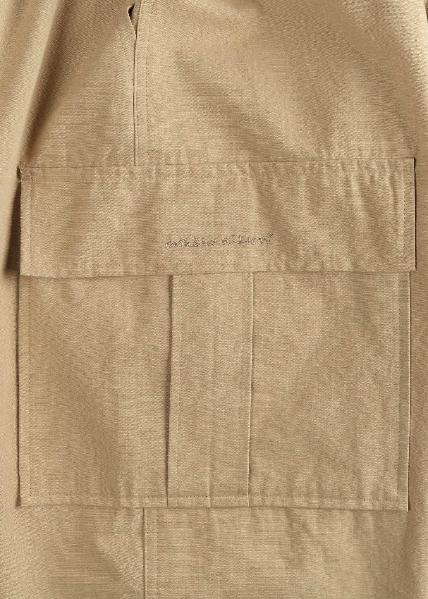 Ripstop Cargo Wide Pants