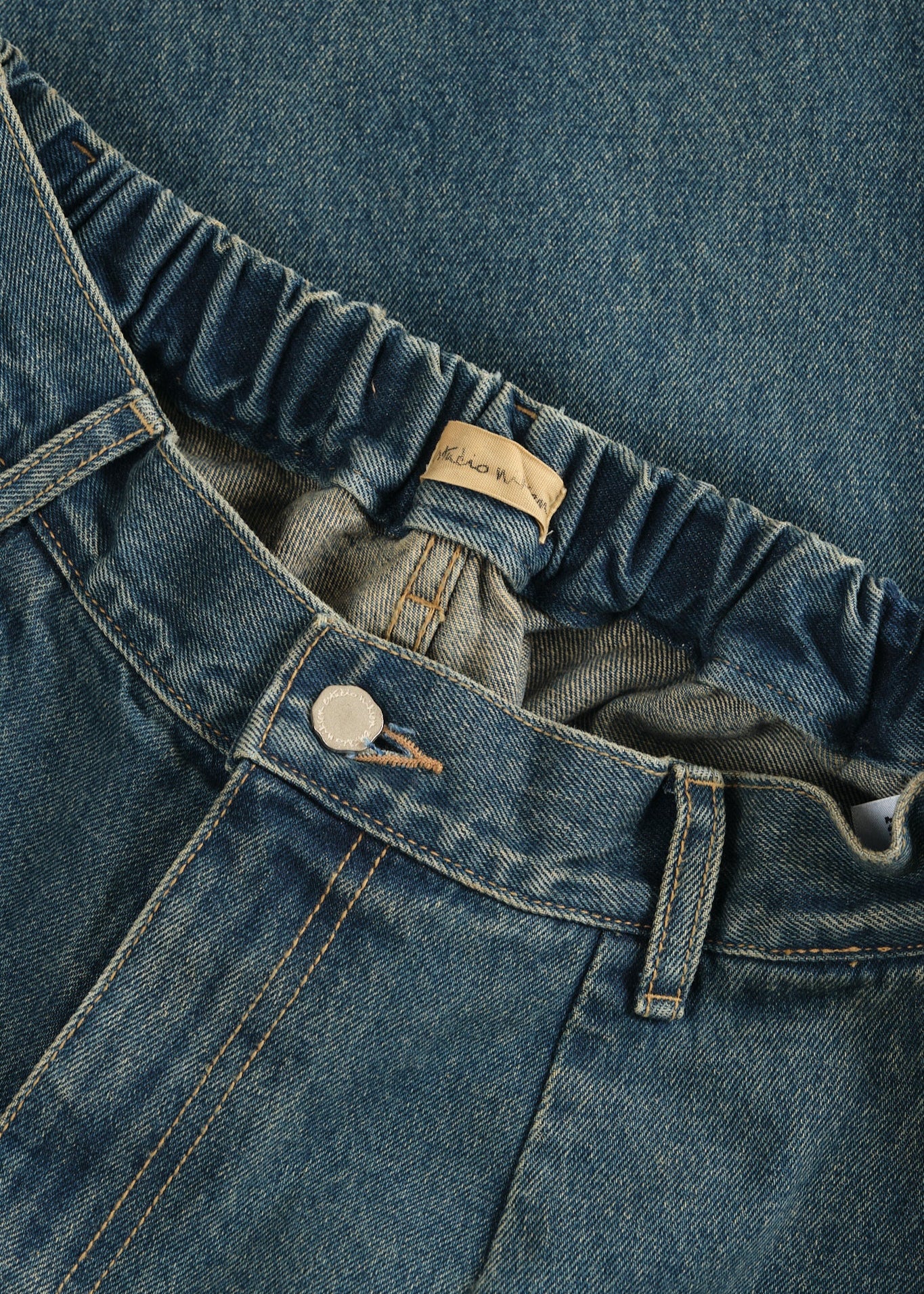旧型 estudio niksen S size Big Hem Denim Jeans – Estudio Niksen