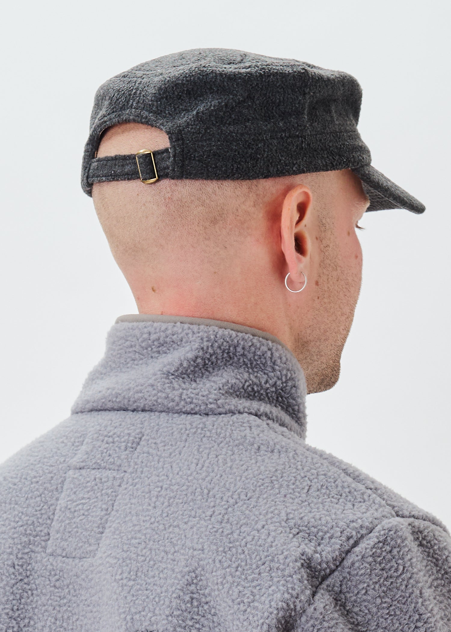 Casquette militaire en polaire