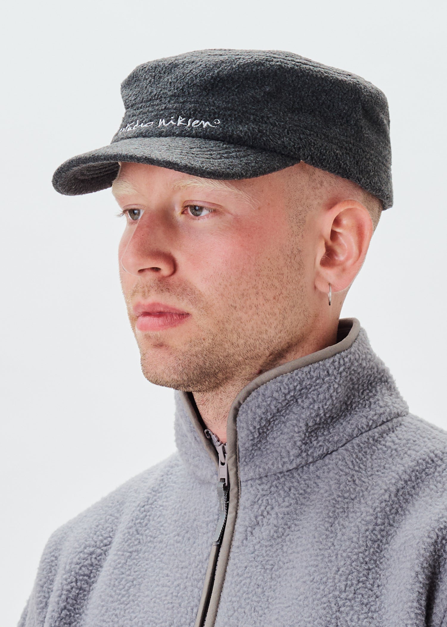 Casquette militaire en polaire