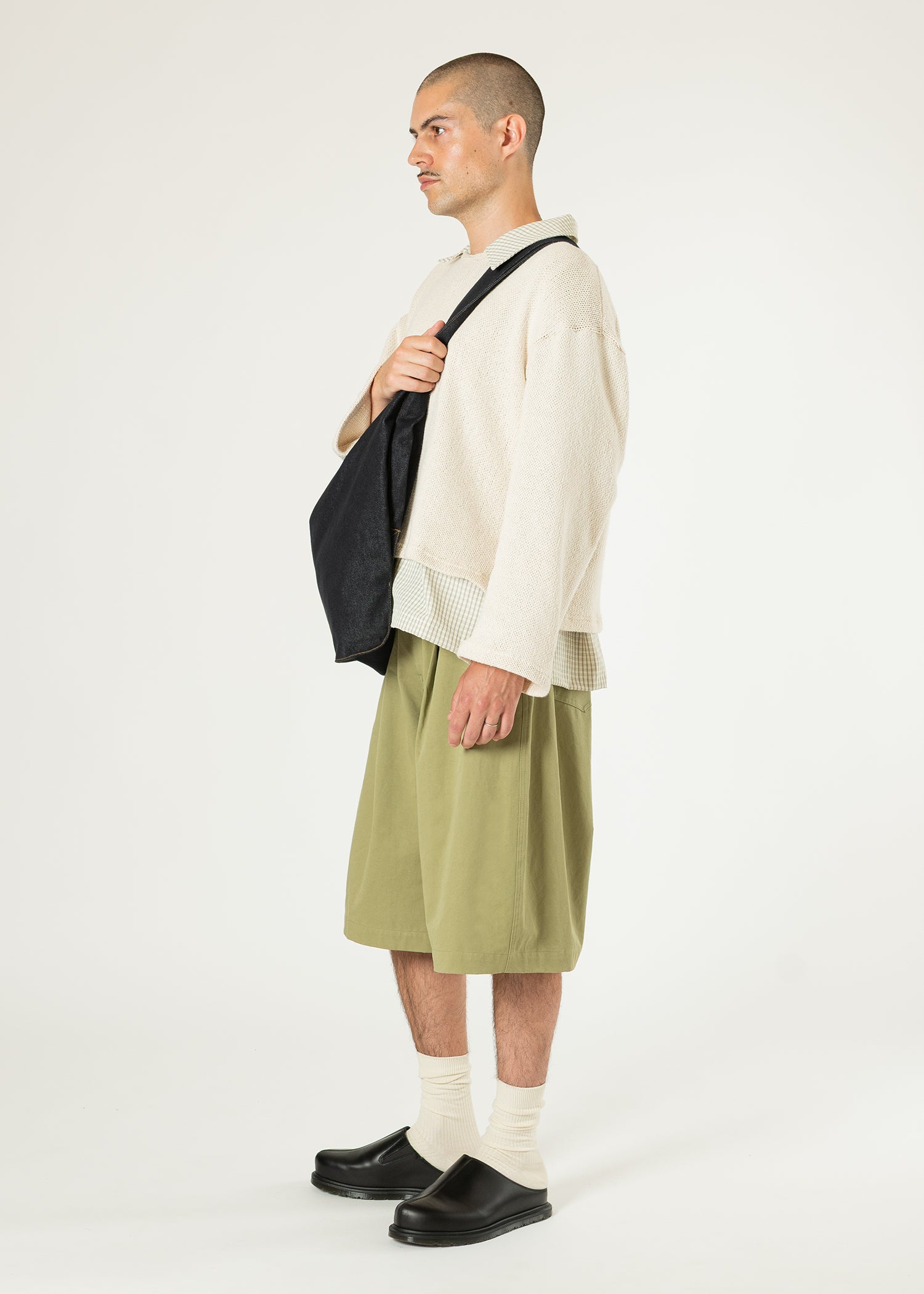 Pintuck Wide Shorts – Estudio Niksen