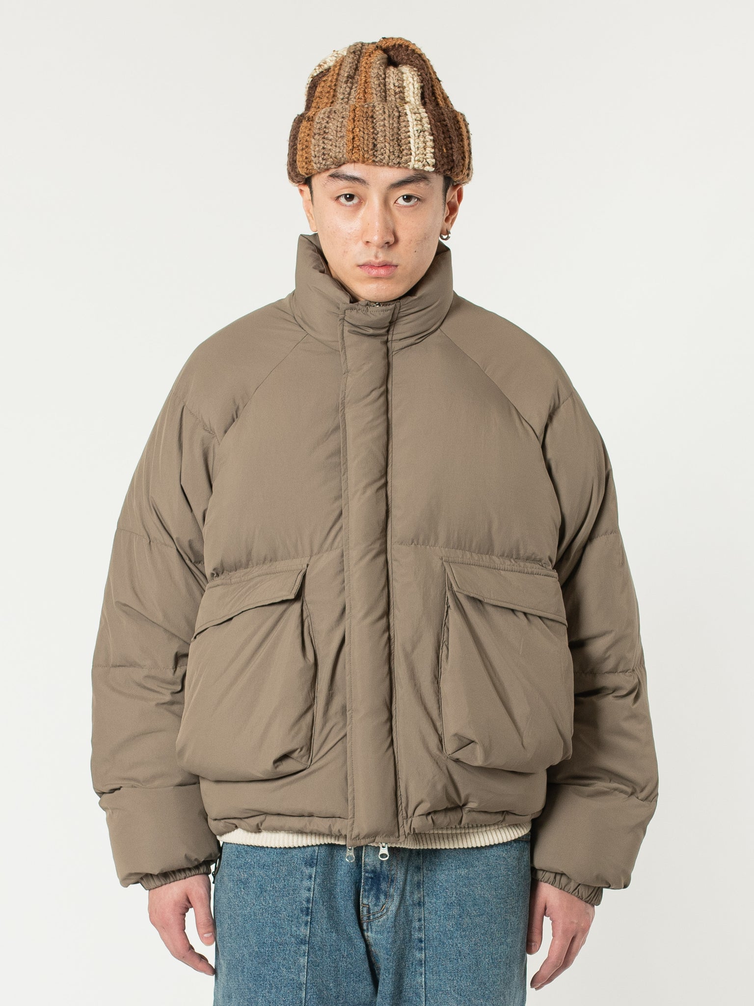 Raglan Puffer Jacket