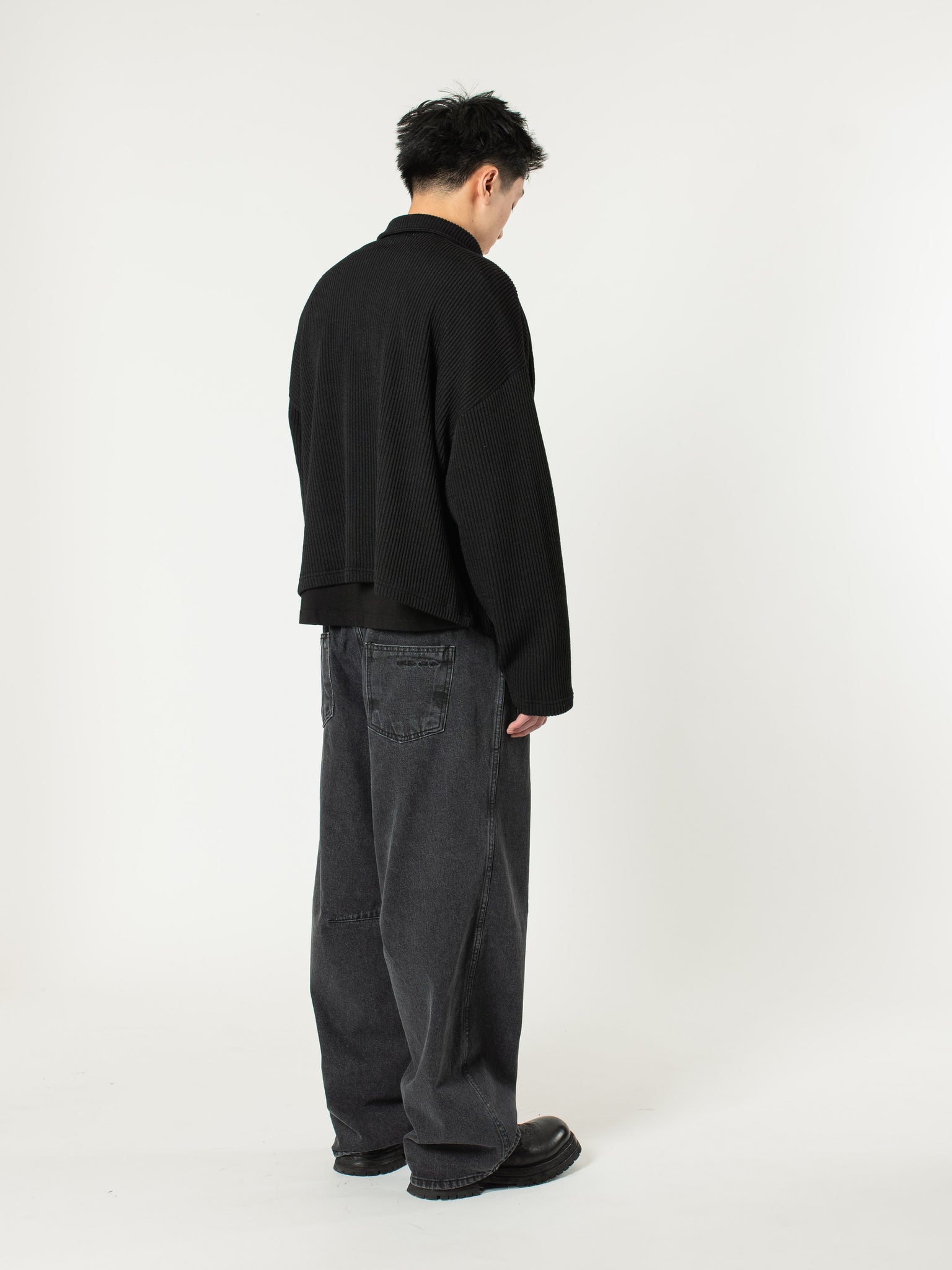 Double-zip Pocket Sweater