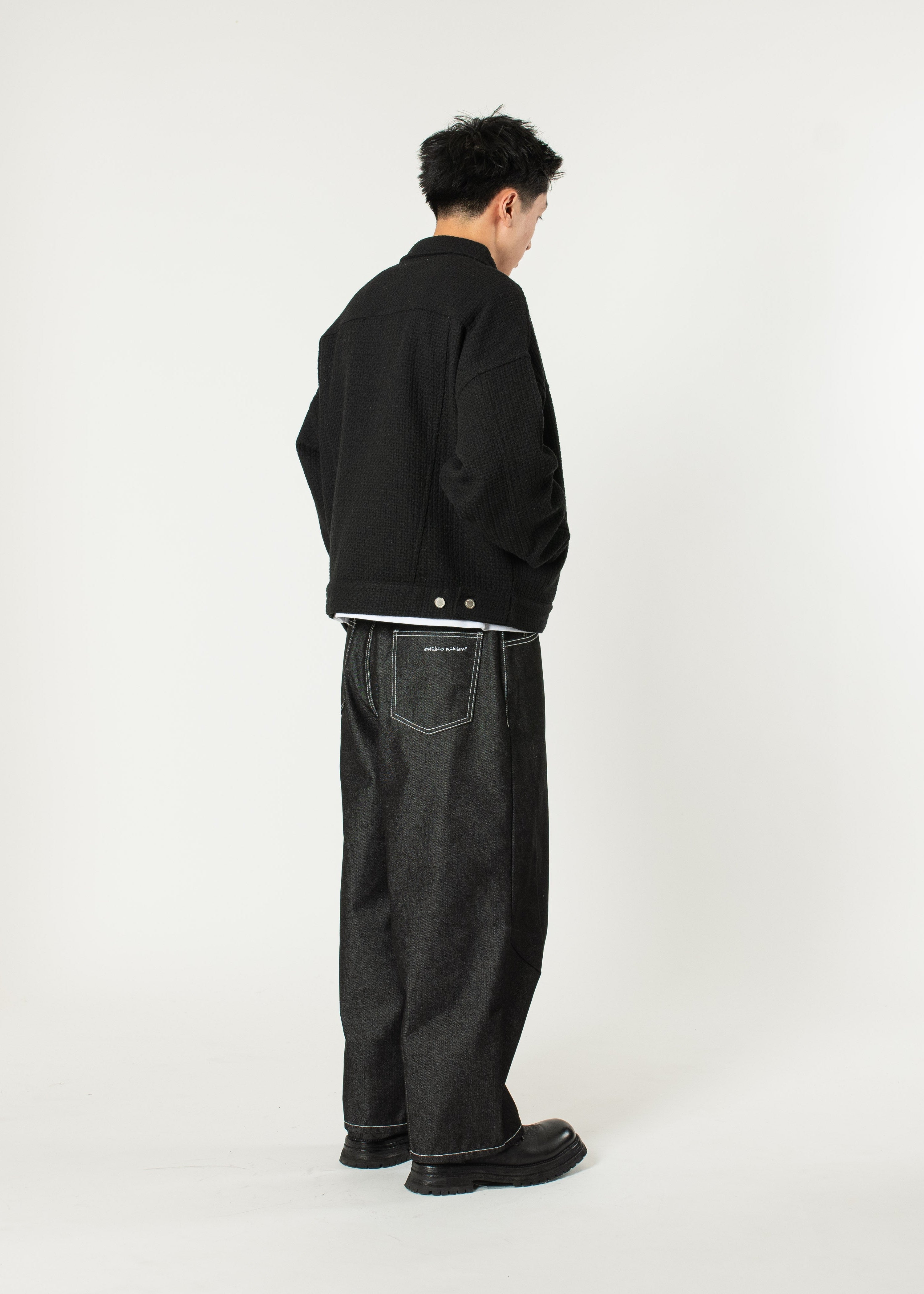 Pleated Boxy Jacket – Estudio Niksen