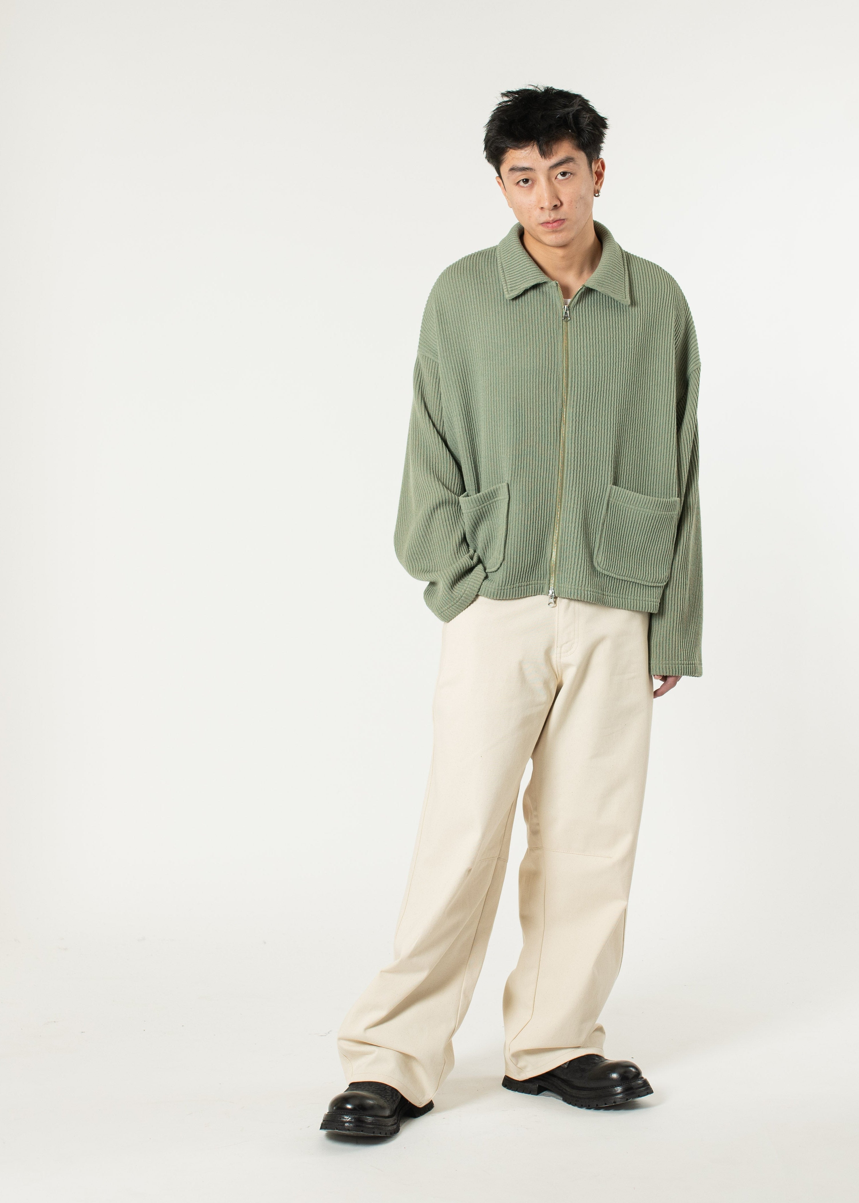 【HI FI FNK】Salty Dart Balloon Denim Half-dart Maxi Jeans – Estudio Niksen