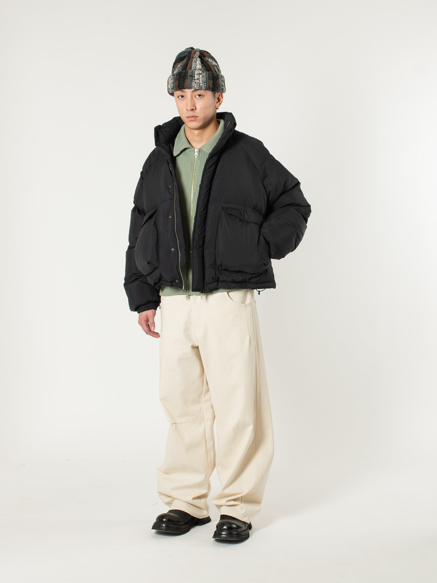 Raglan Puffer Jacket