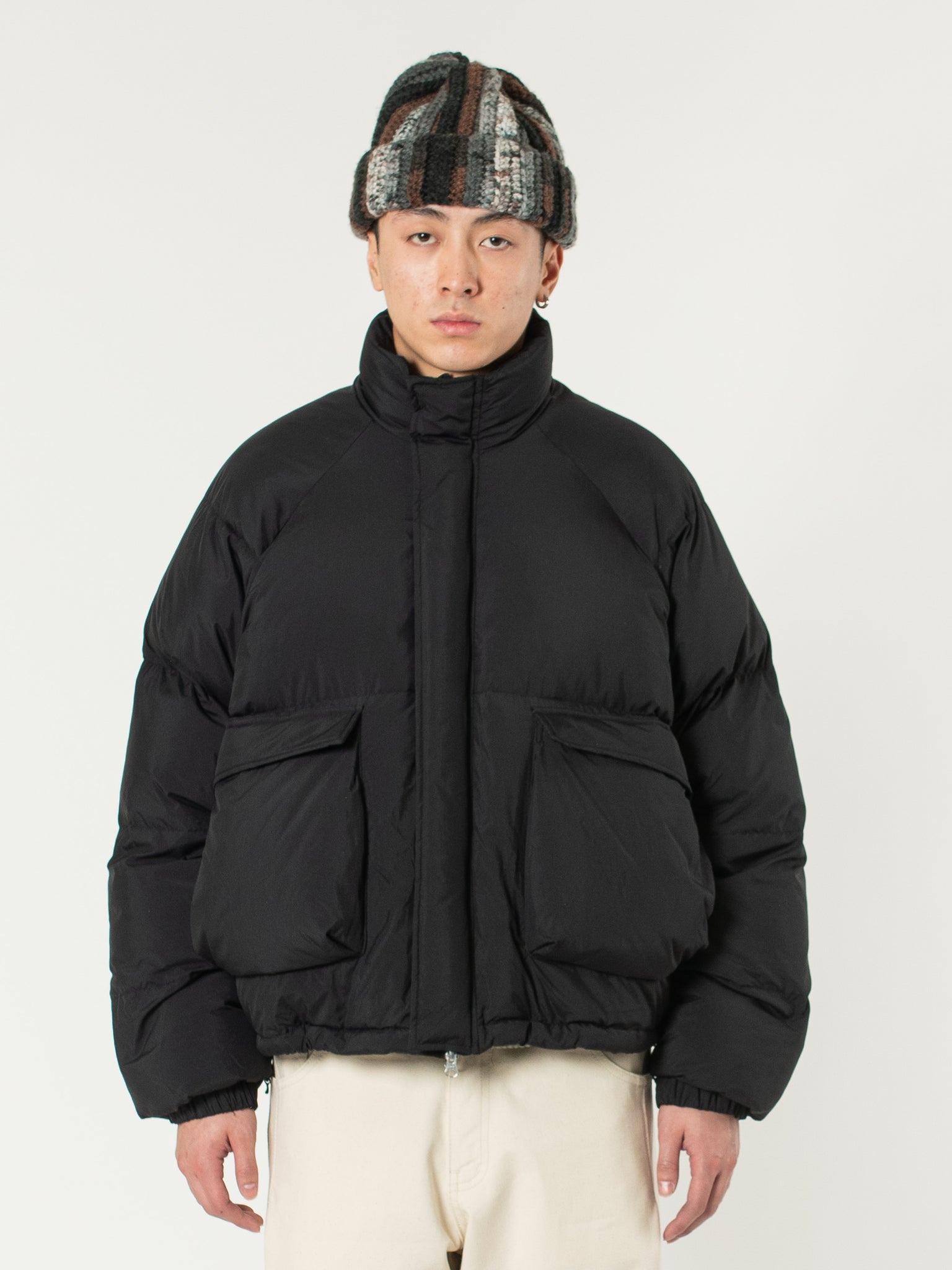 Raglan Puffer Jacket