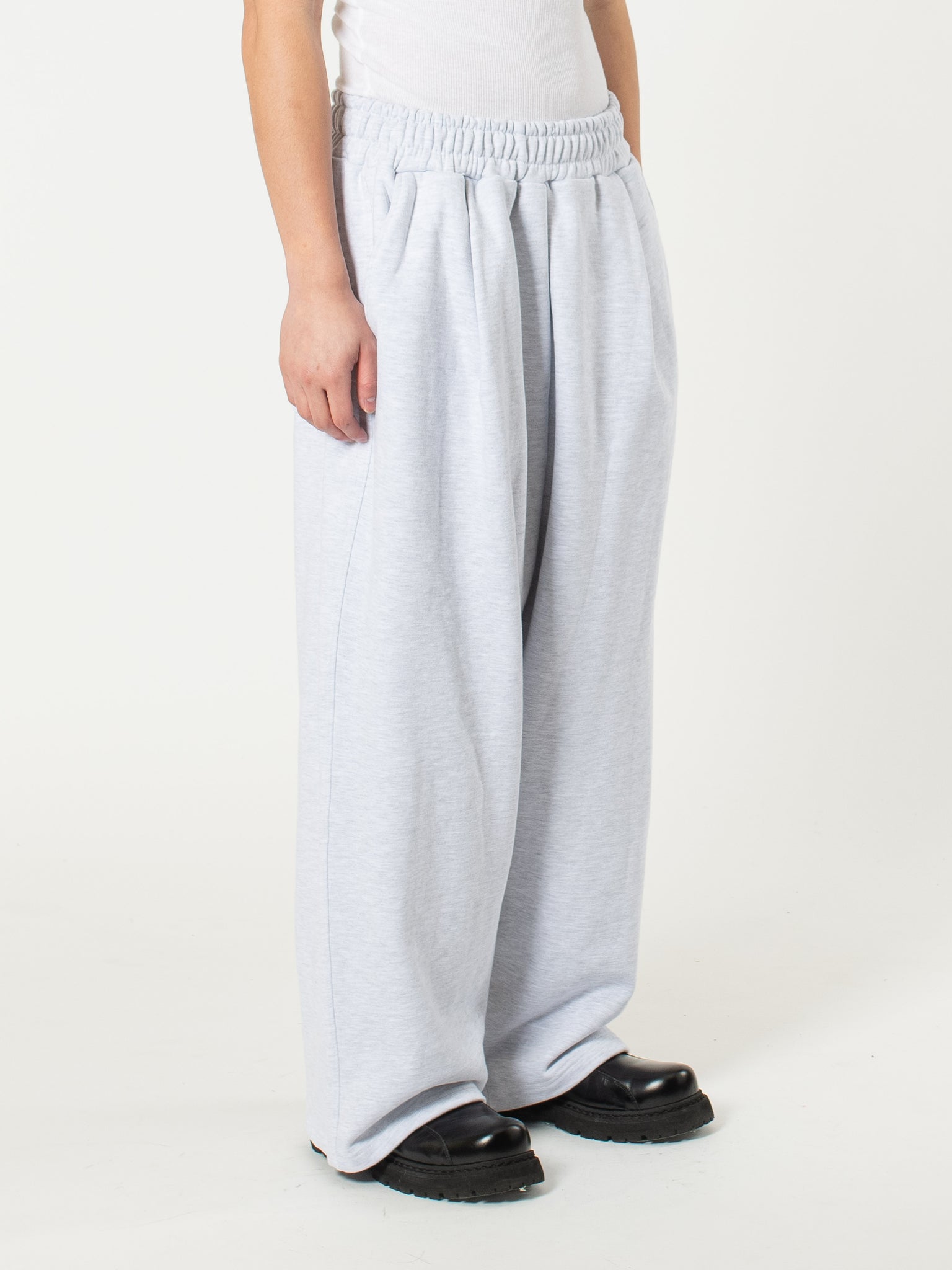 Pleated Wide Joggers