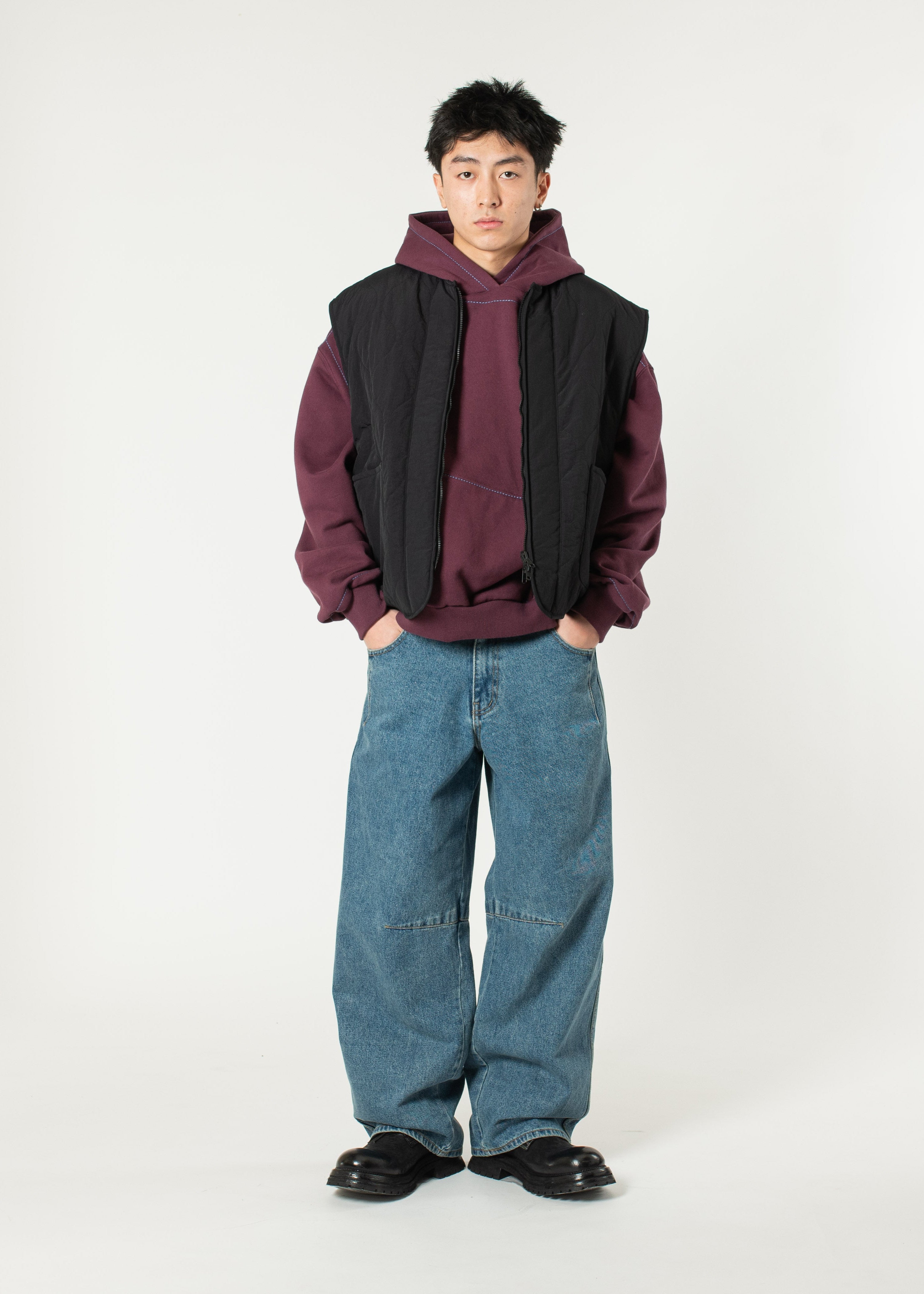Half-dart Maxi Jeans – Estudio Niksen