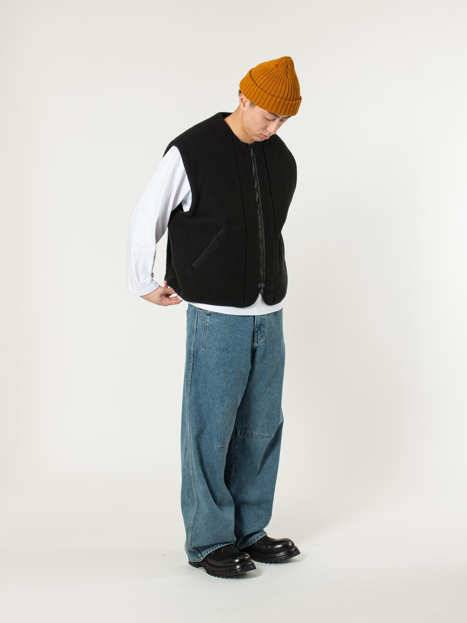 Reversible Nylon/Fleece Vest