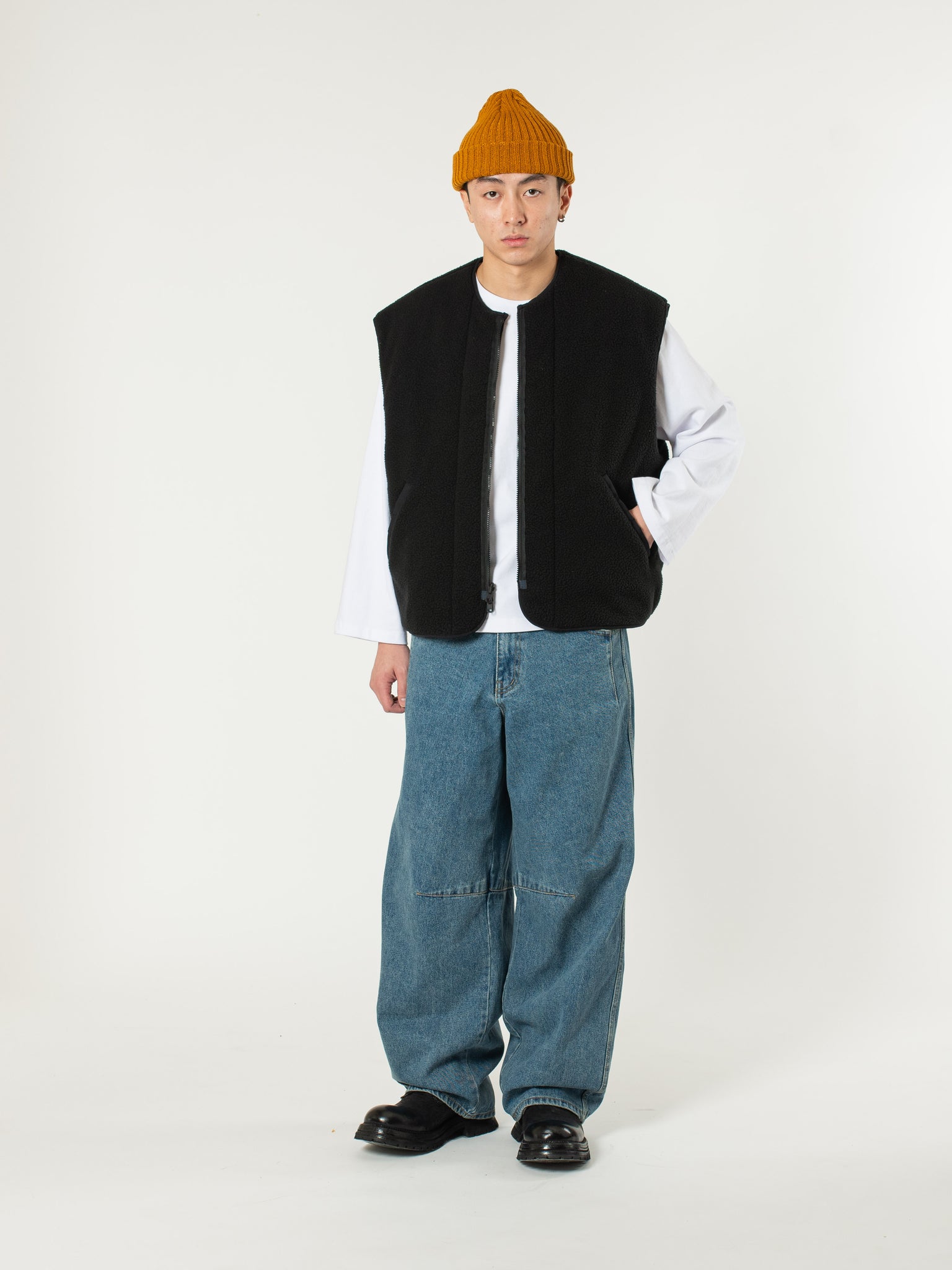 Reversible Nylon/Fleece Vest