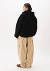 Boxy Zip-up Hoodie