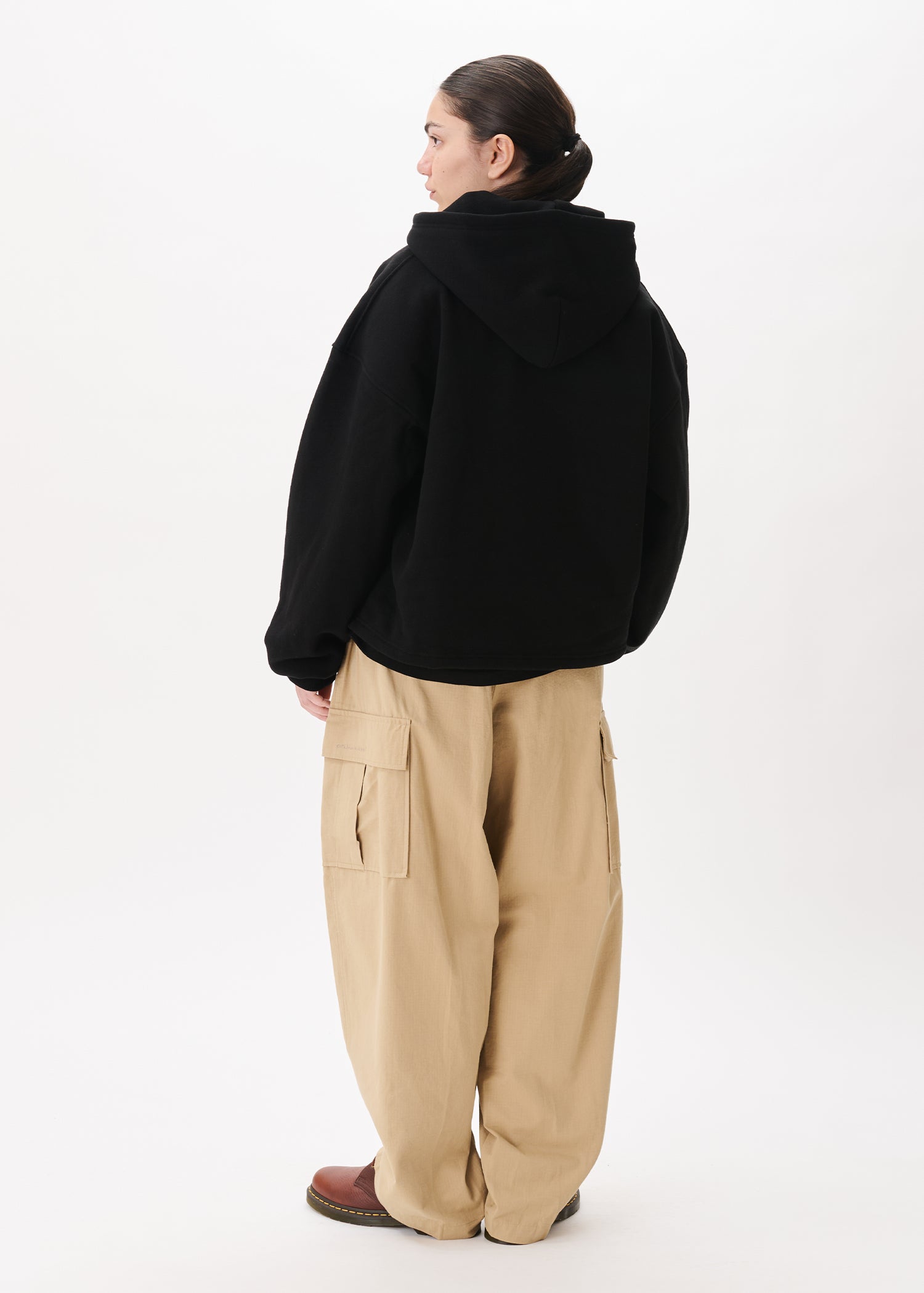 Boxy Zip-up Hoodie