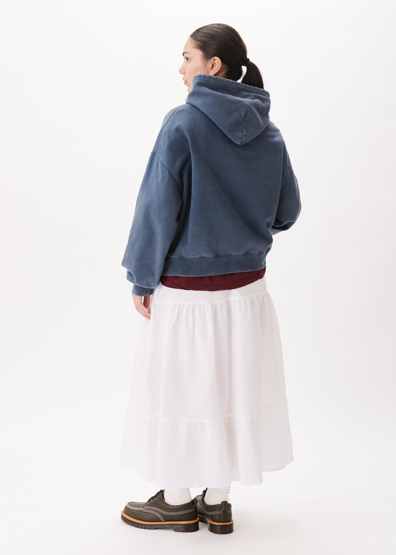 Bubble Logo Boxy Hoodie