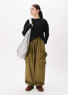 Pantalon cargo à pinces