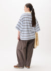 Pantalon ballon cargo avec cordons