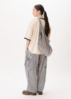 Contrast-rib Cropped Tee