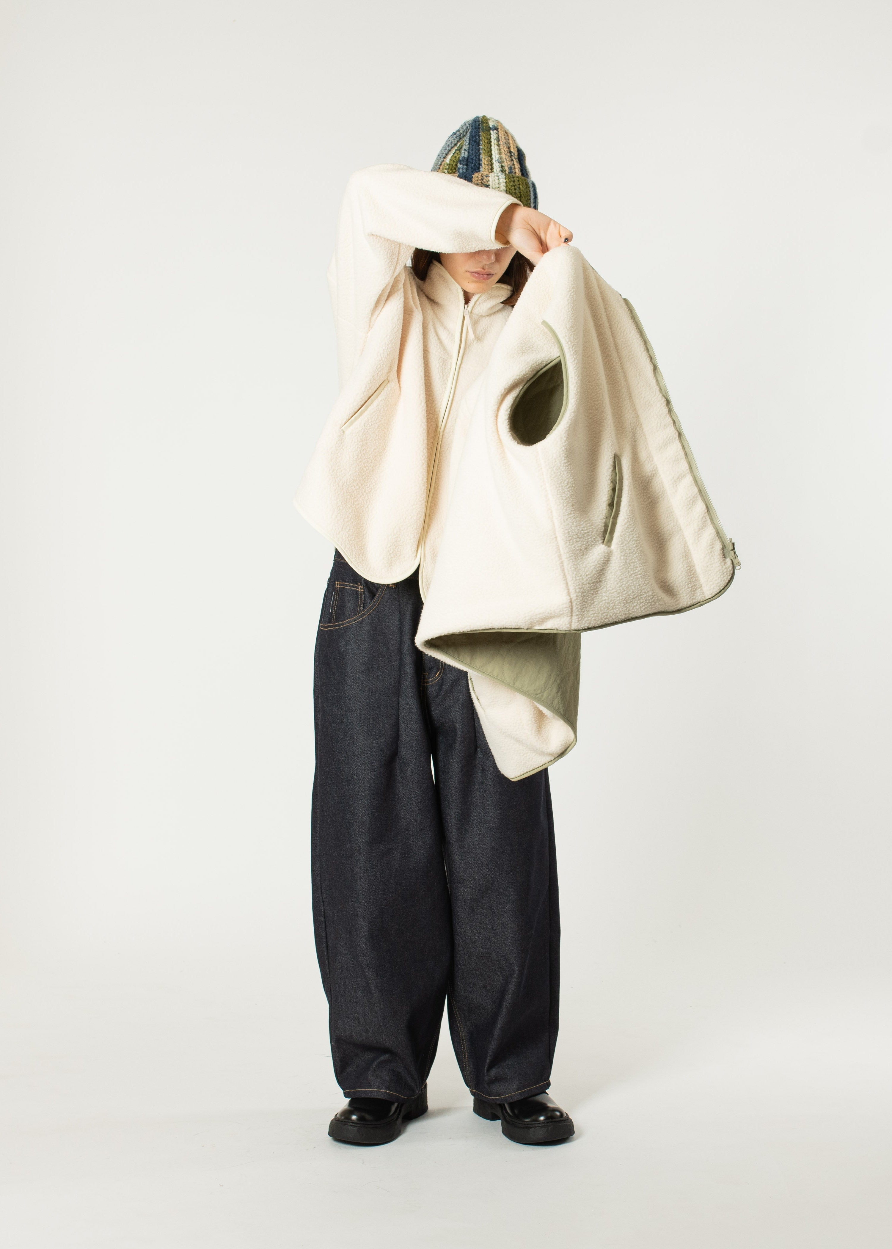 Reversible Nylon/Fleece Vest – Estudio Niksen