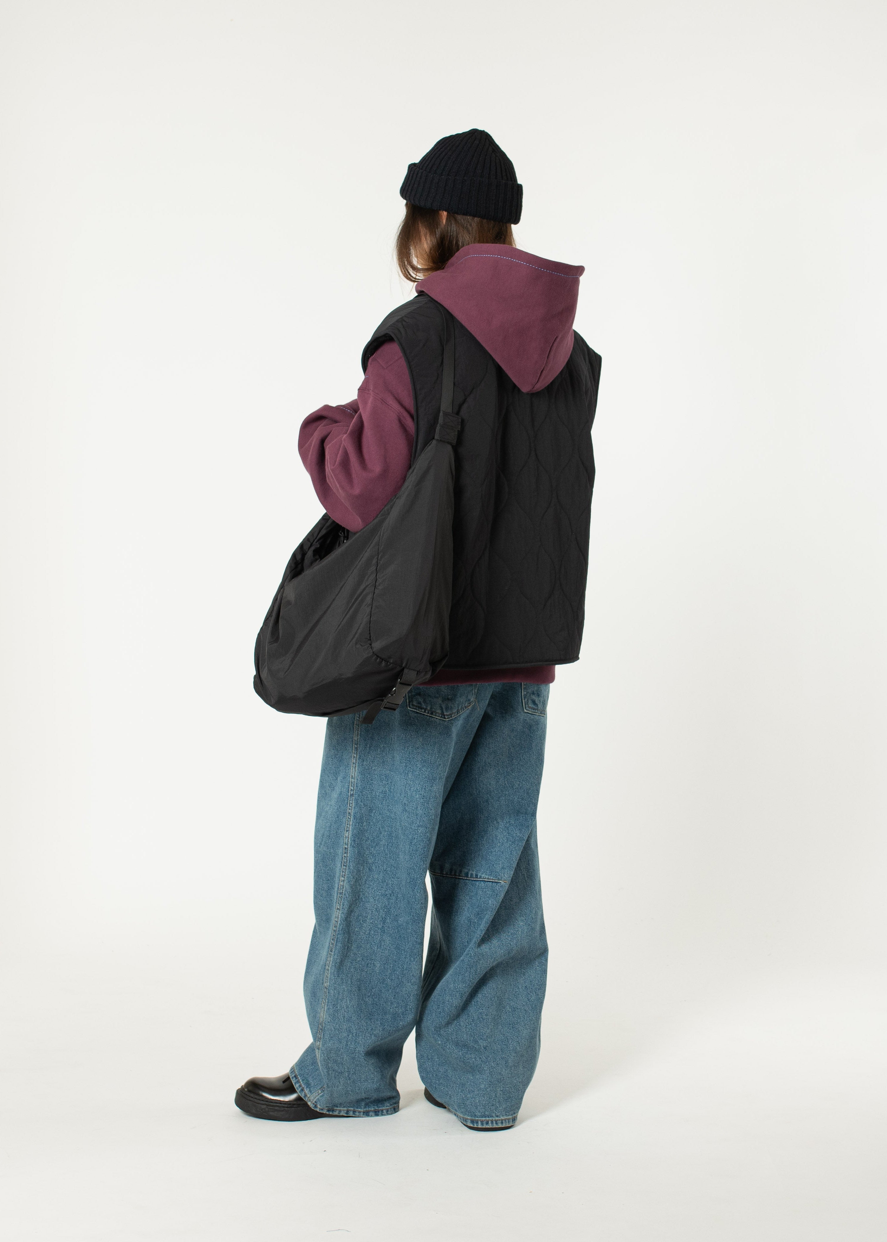 【WV PROJECT】24FW★ Under Dart Denim Pants Half-dart Maxi Jeans – Estudio Niksen