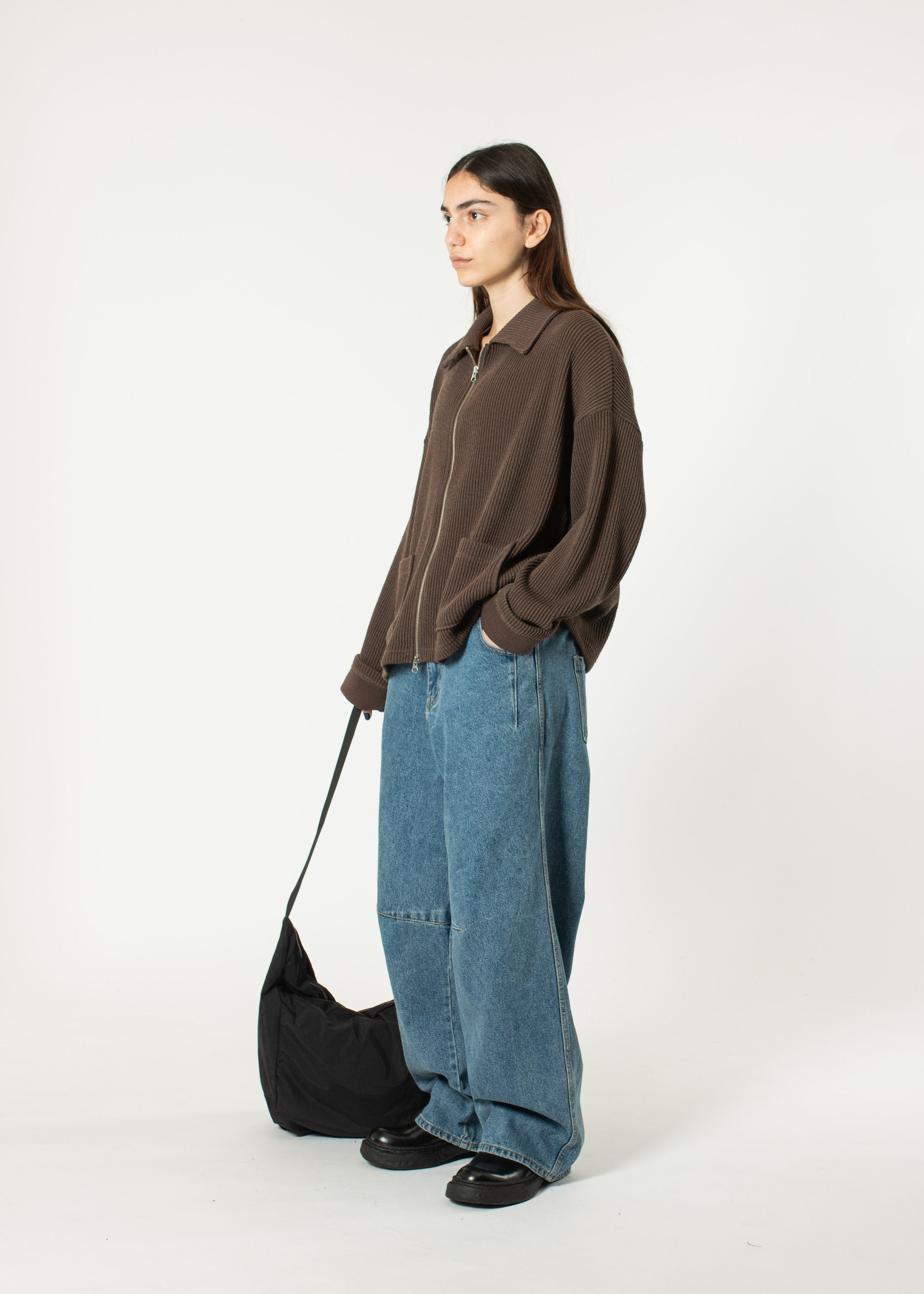 Double-zip Pocket Sweater – Estudio Niksen