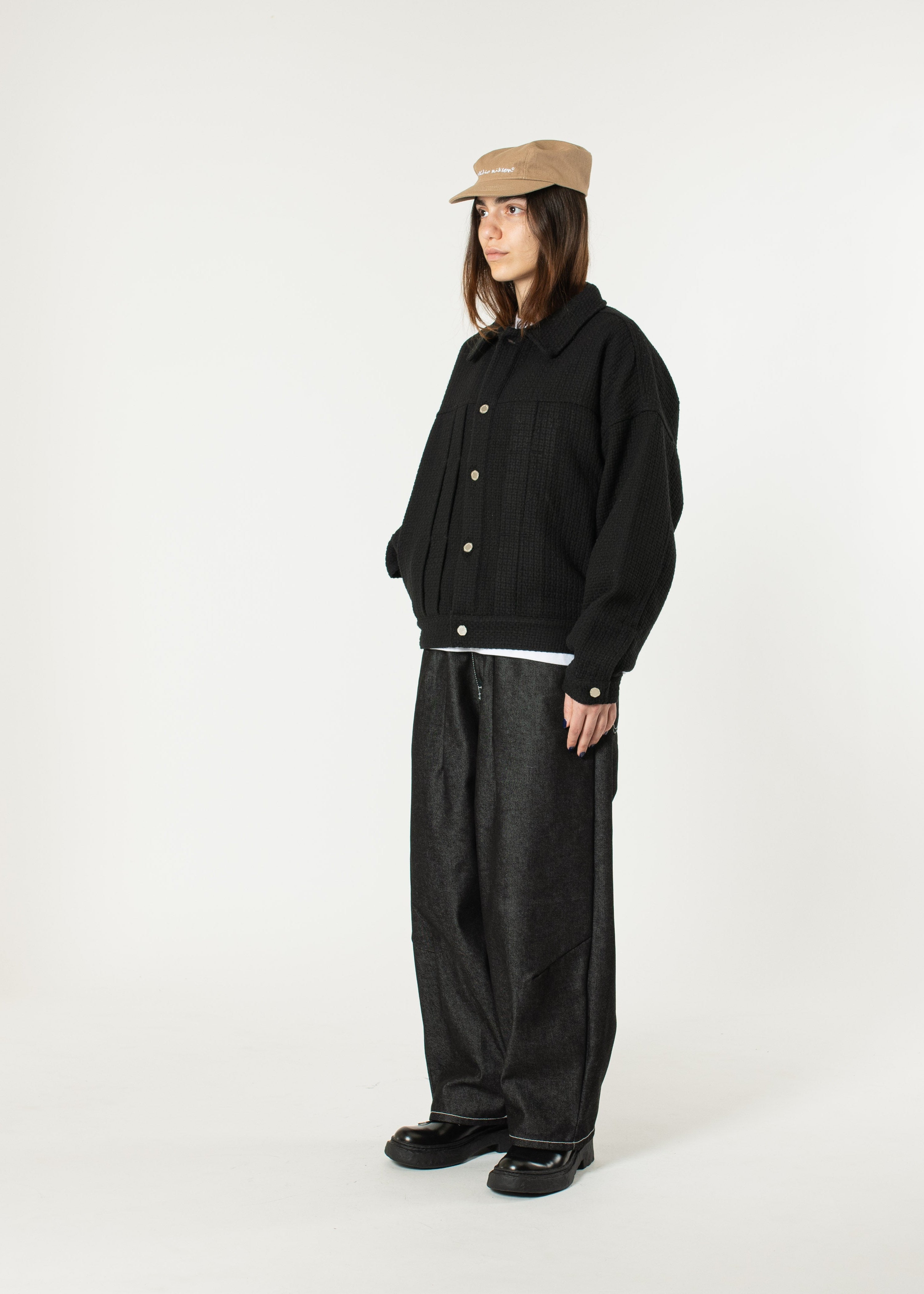 Pleated Boxy Jacket – Estudio Niksen